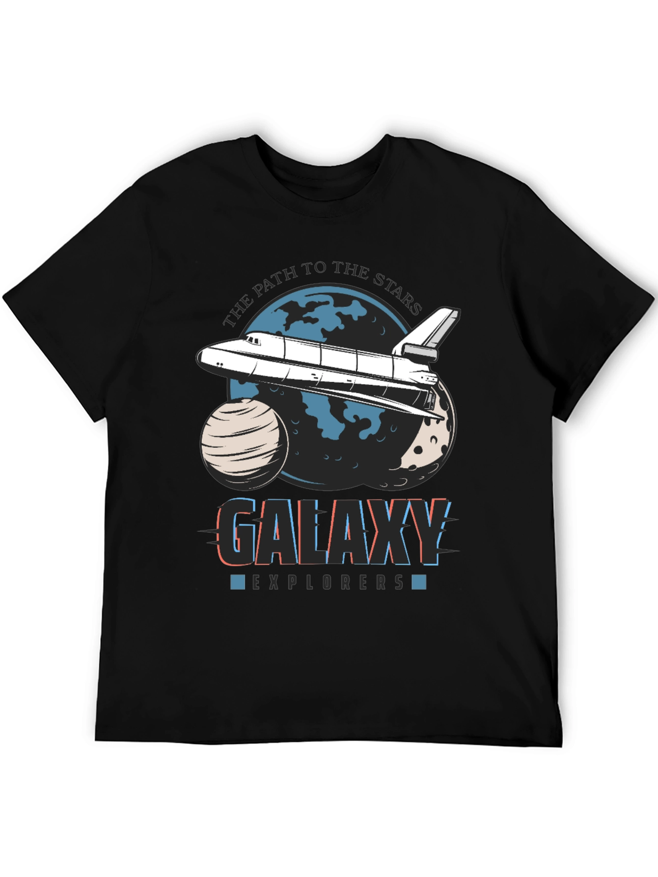 Galaxy Explorers Graphic Tee - Path to the Stars Shirt