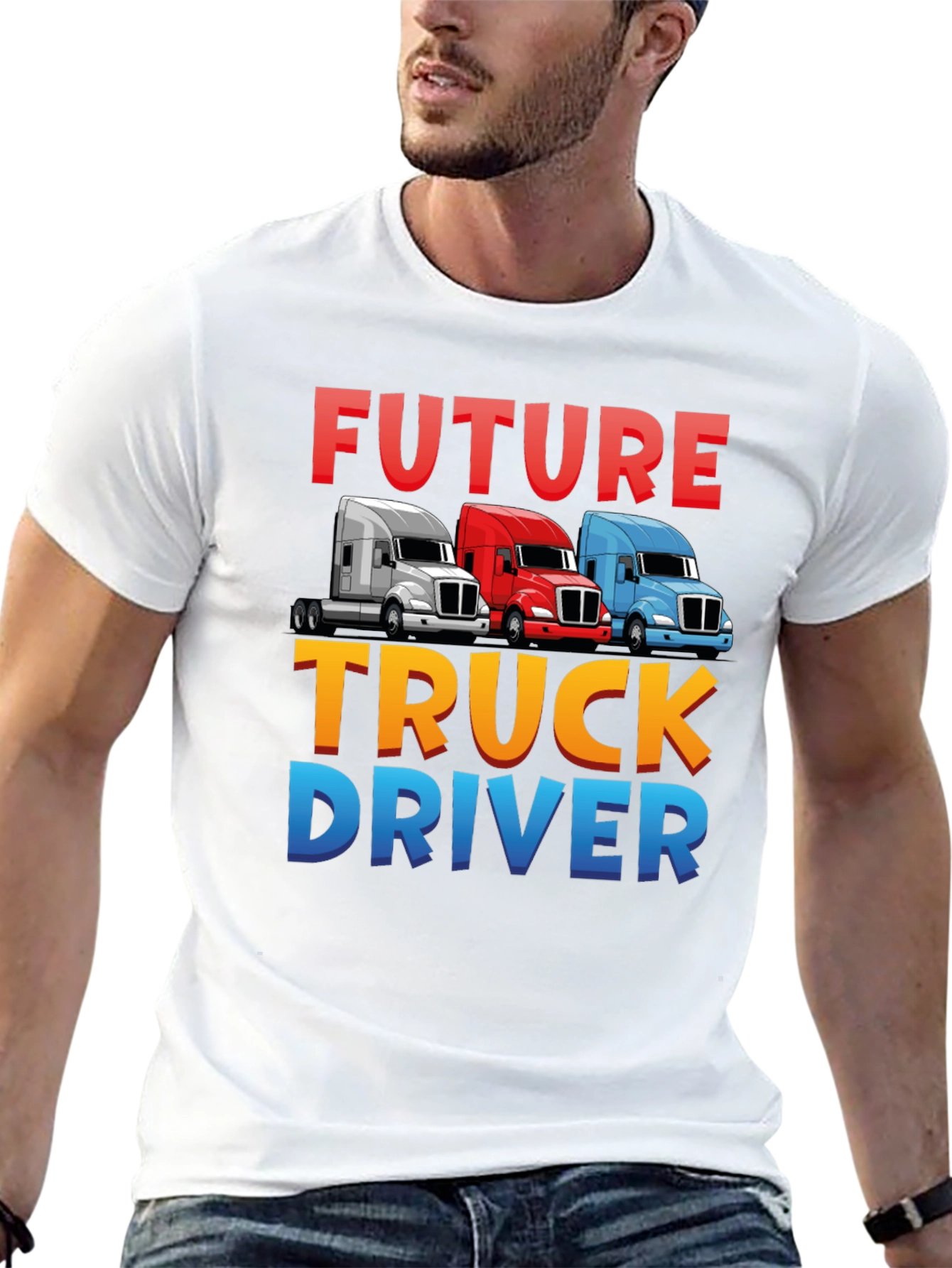 Future Truck Driver Graphic Tee