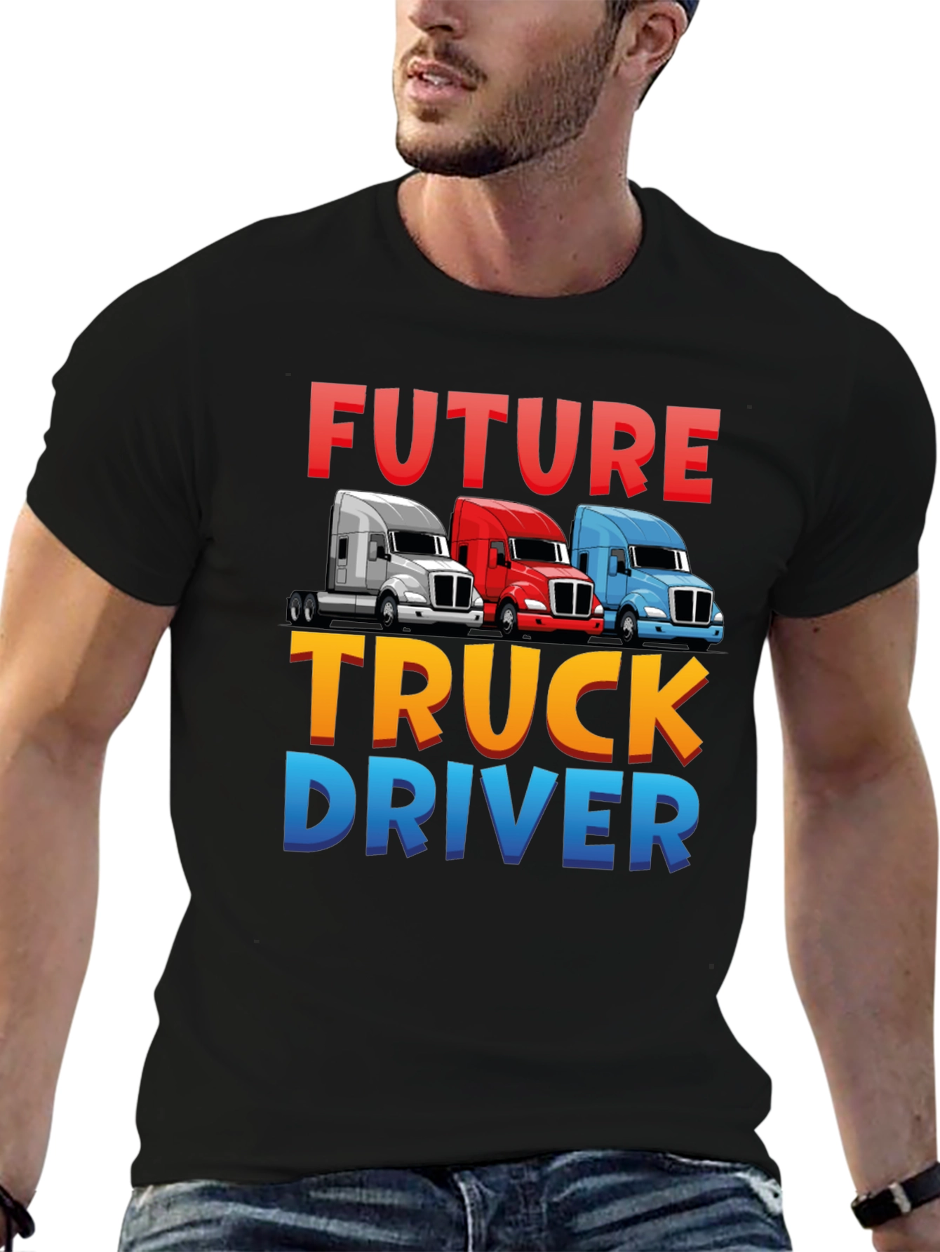 Future Truck Driver Graphic Tee