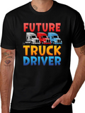 Future Truck Driver Graphic Tee