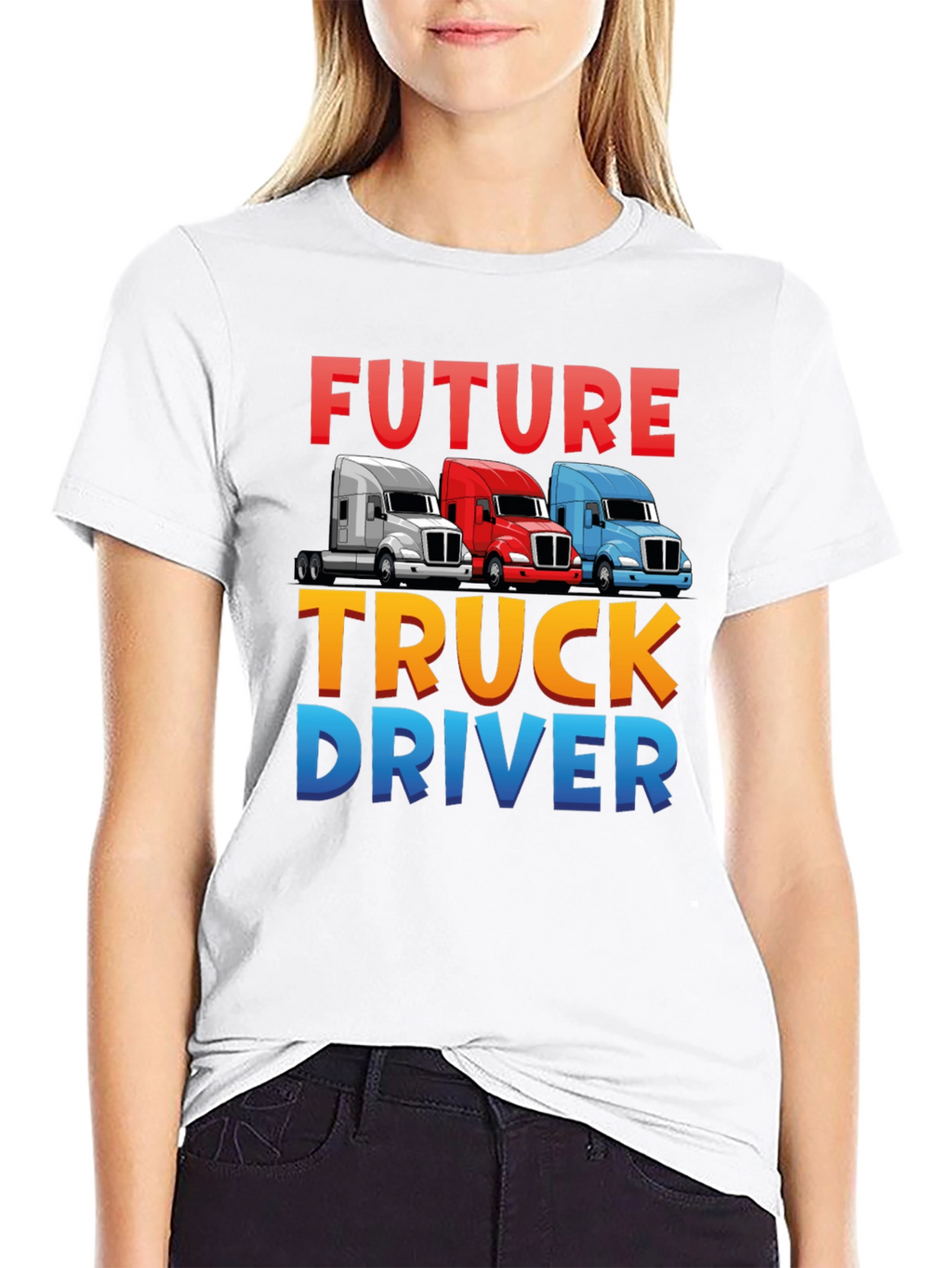 Future Truck Driver Graphic Tee