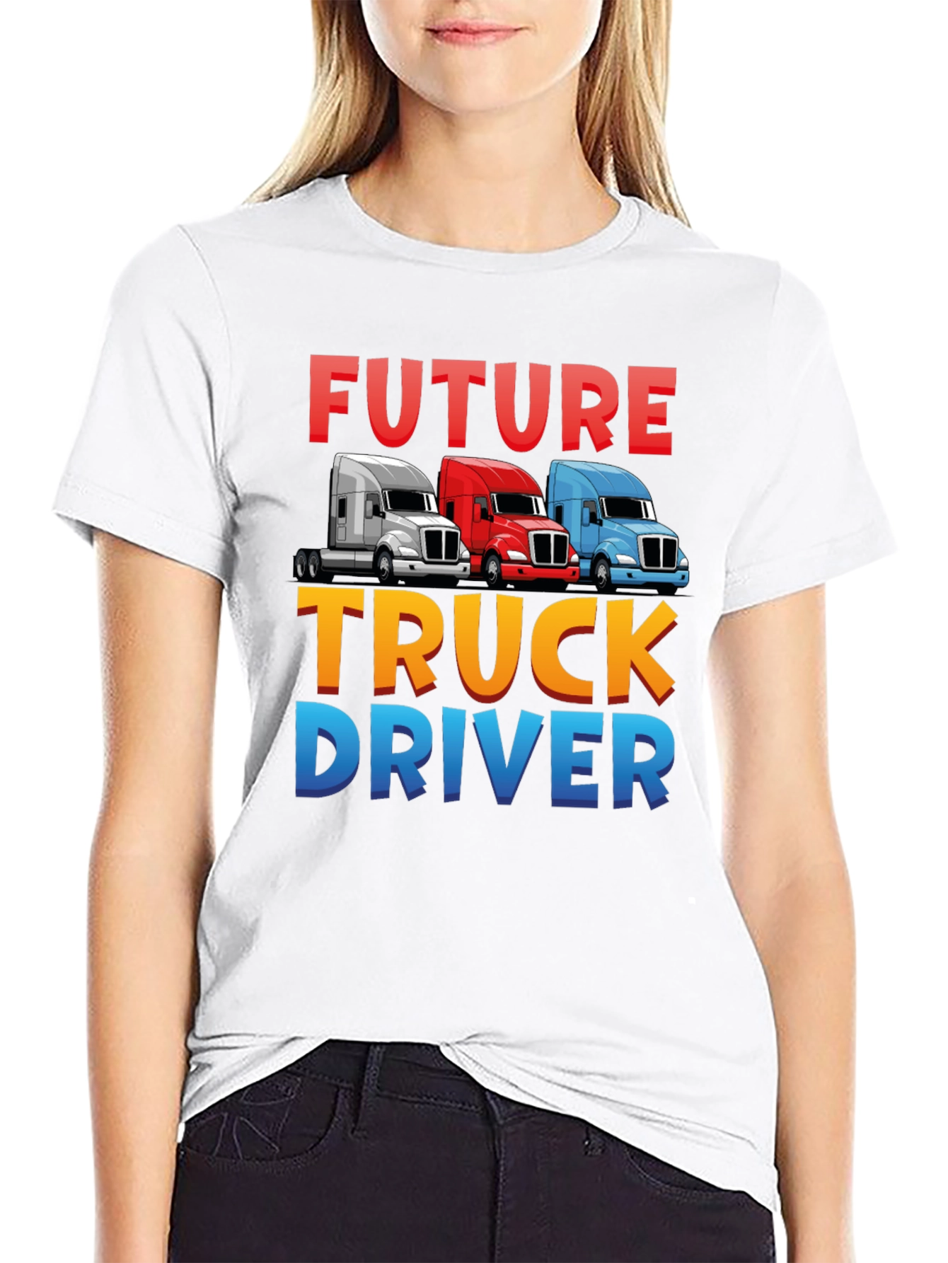 Future Truck Driver Graphic Tee