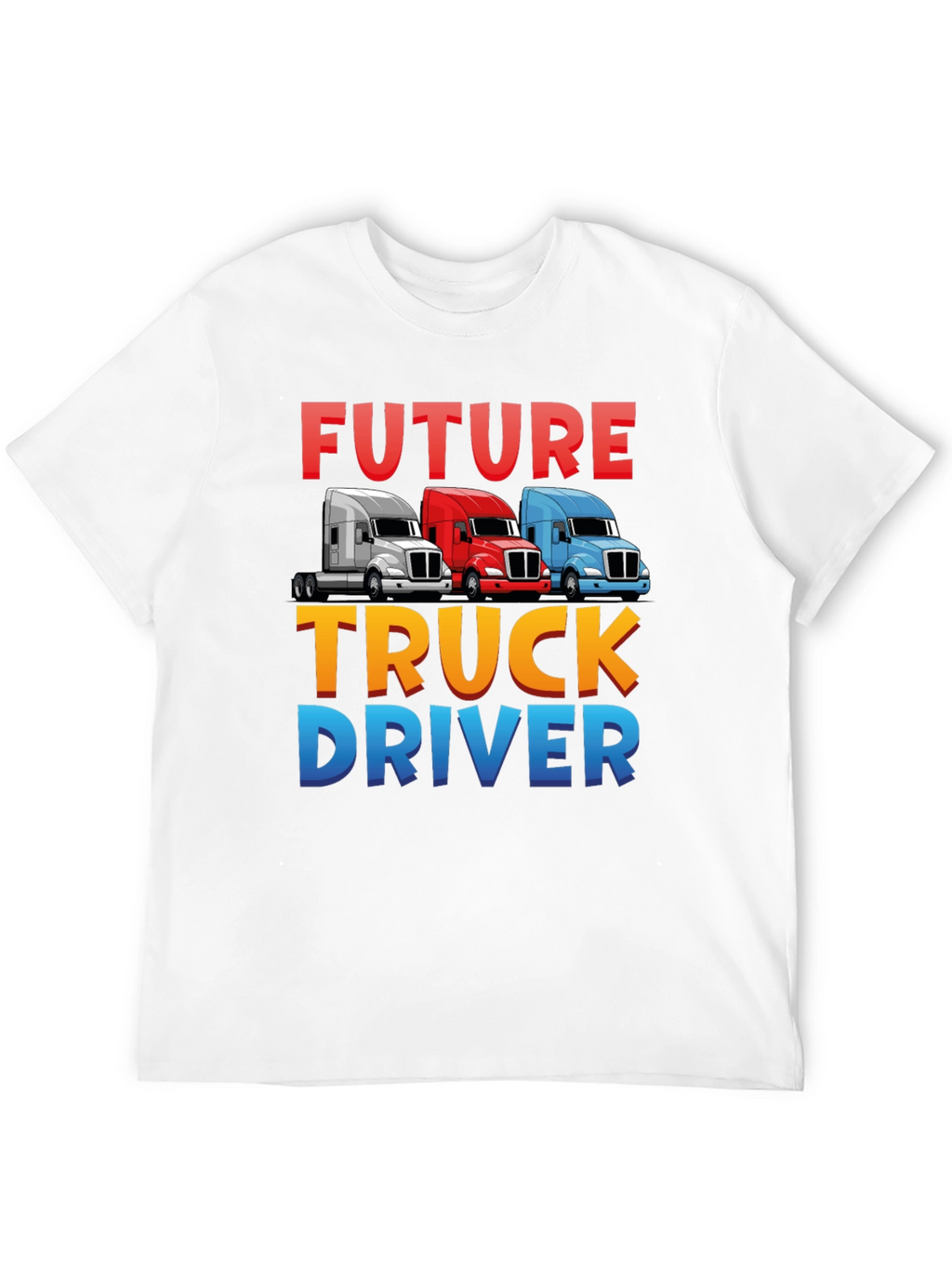 Future Truck Driver Graphic Tee