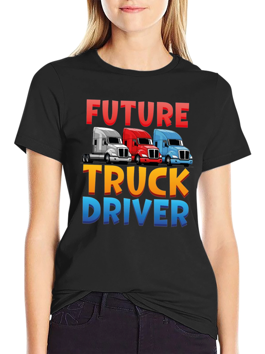 Future Truck Driver Graphic Tee