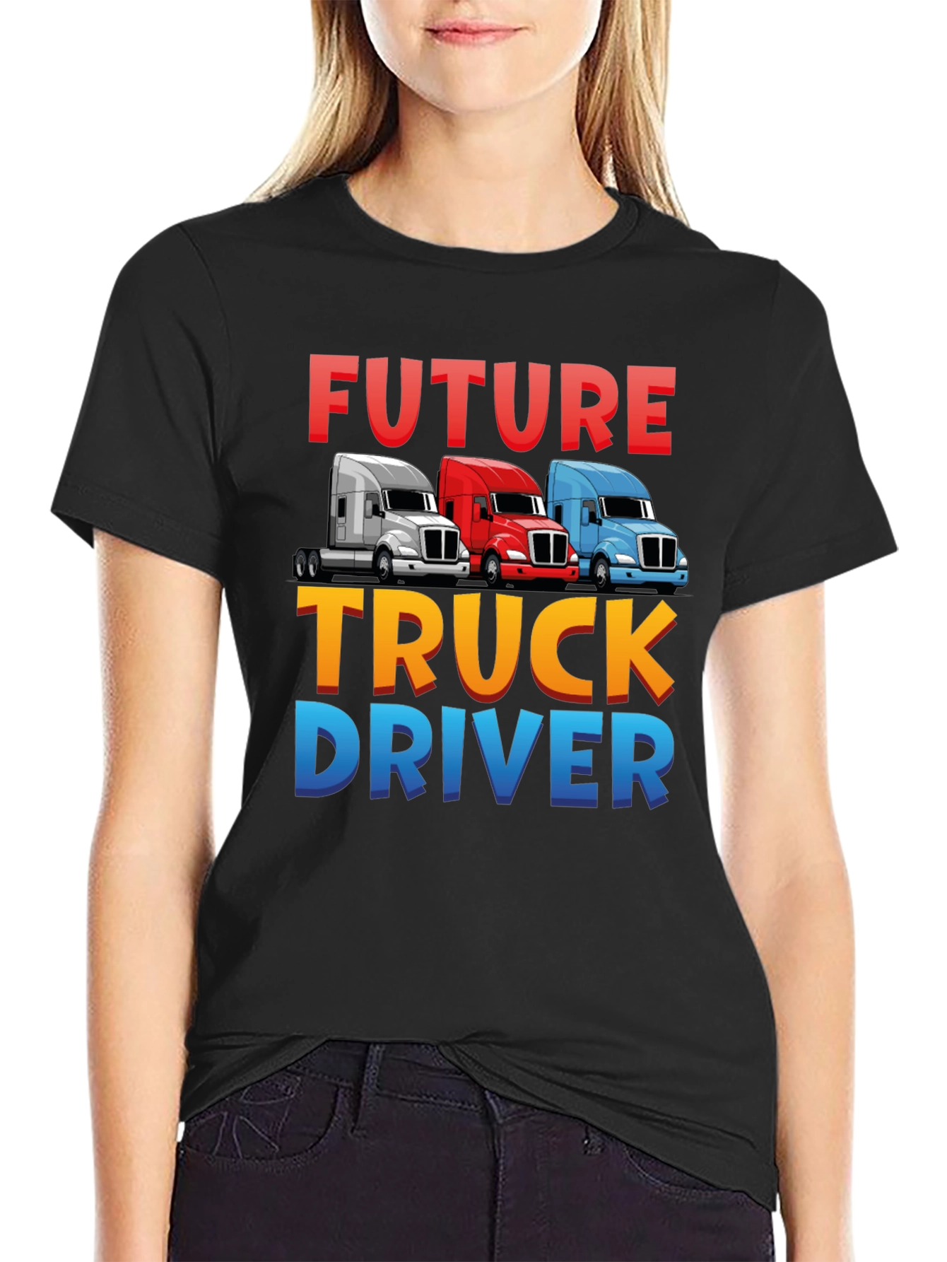Future Truck Driver Graphic Tee
