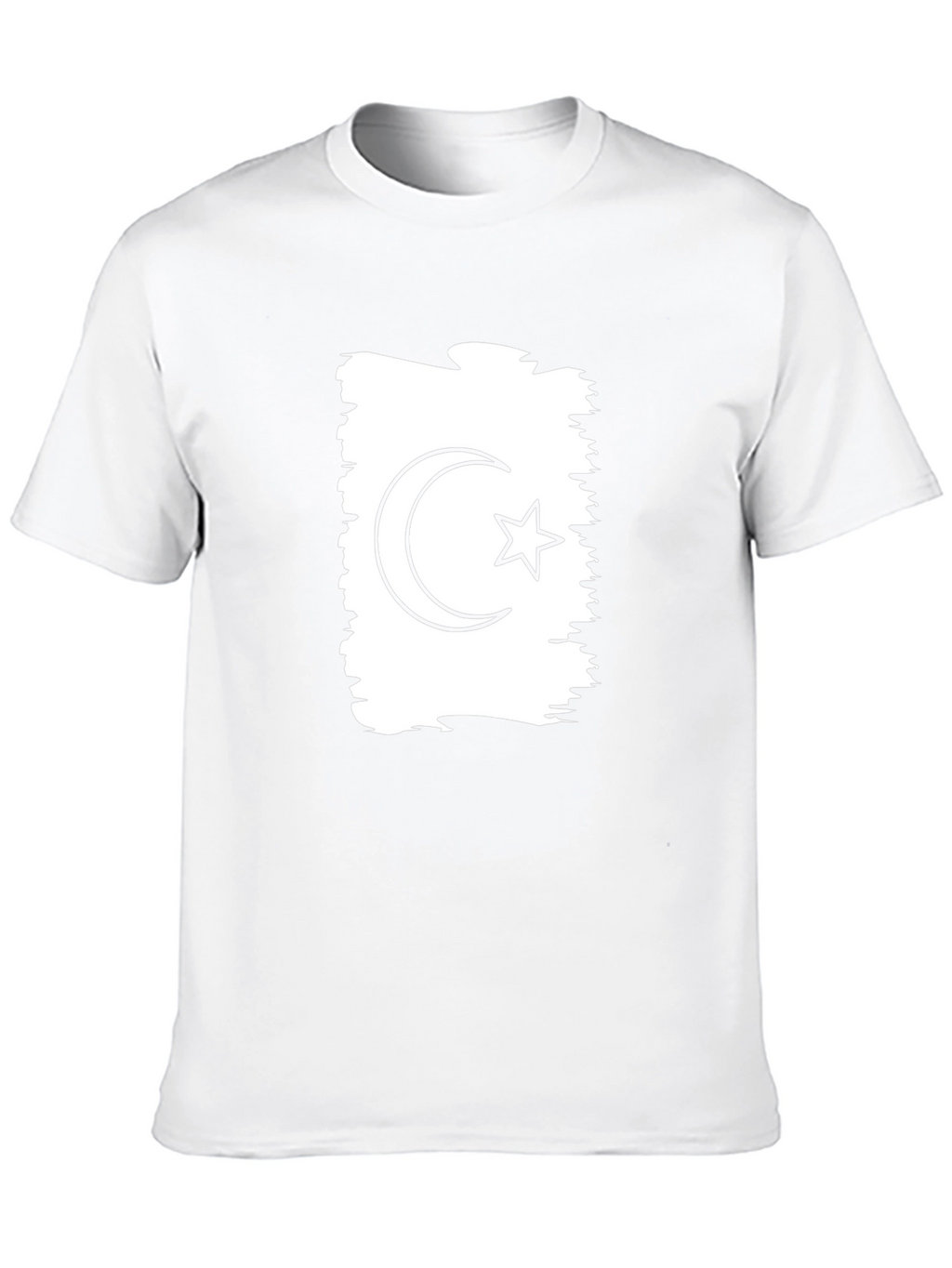 Crescent & Star Graphic Black T-Shirt