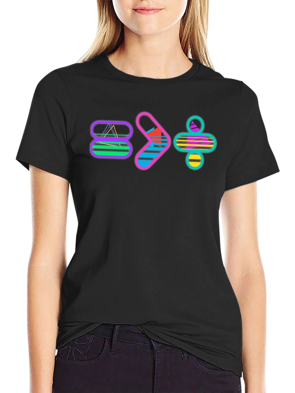 Math Symbol Graphic Tee - Equations and Style