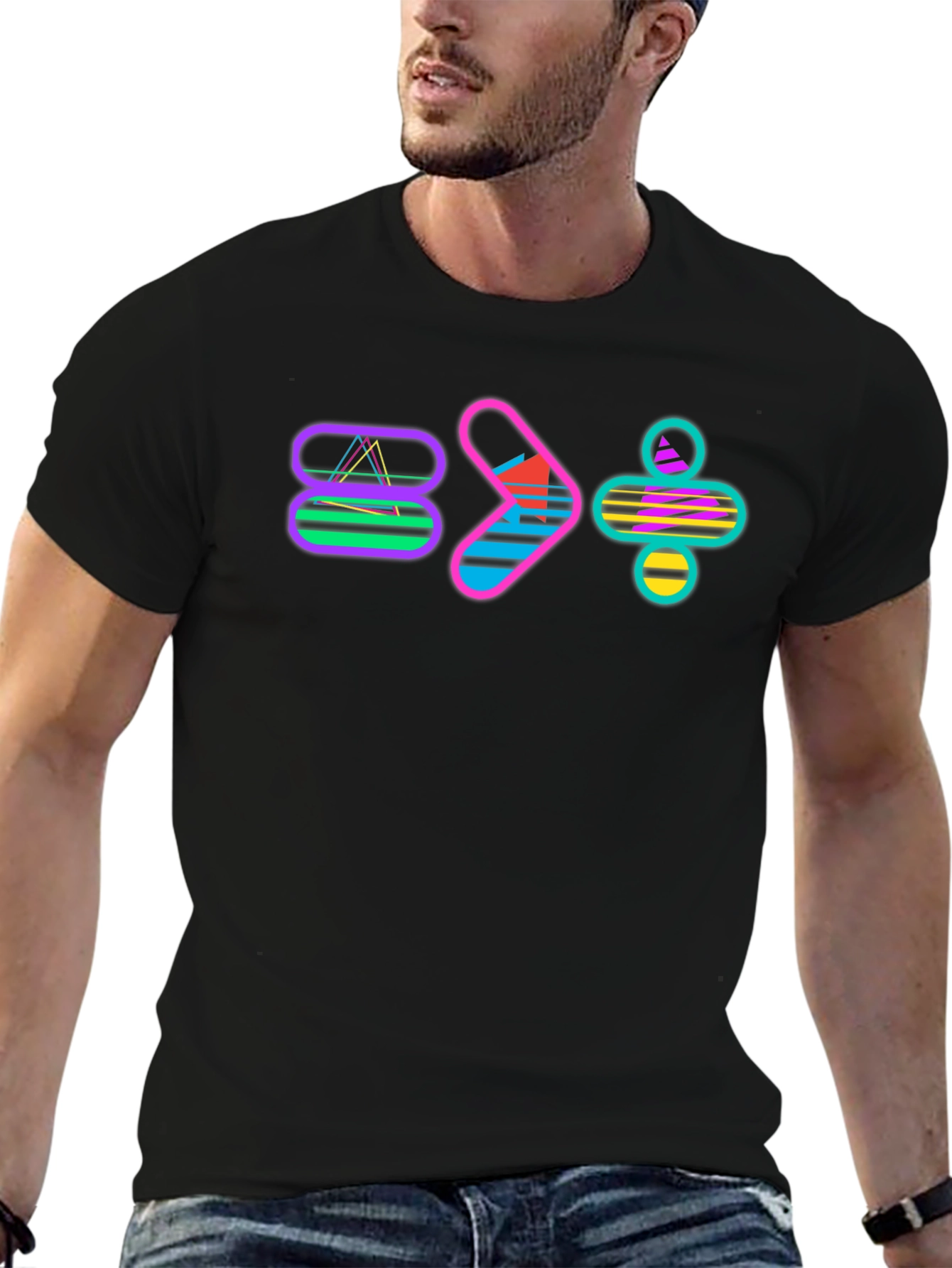 Math Symbol Graphic Tee - Equations and Style