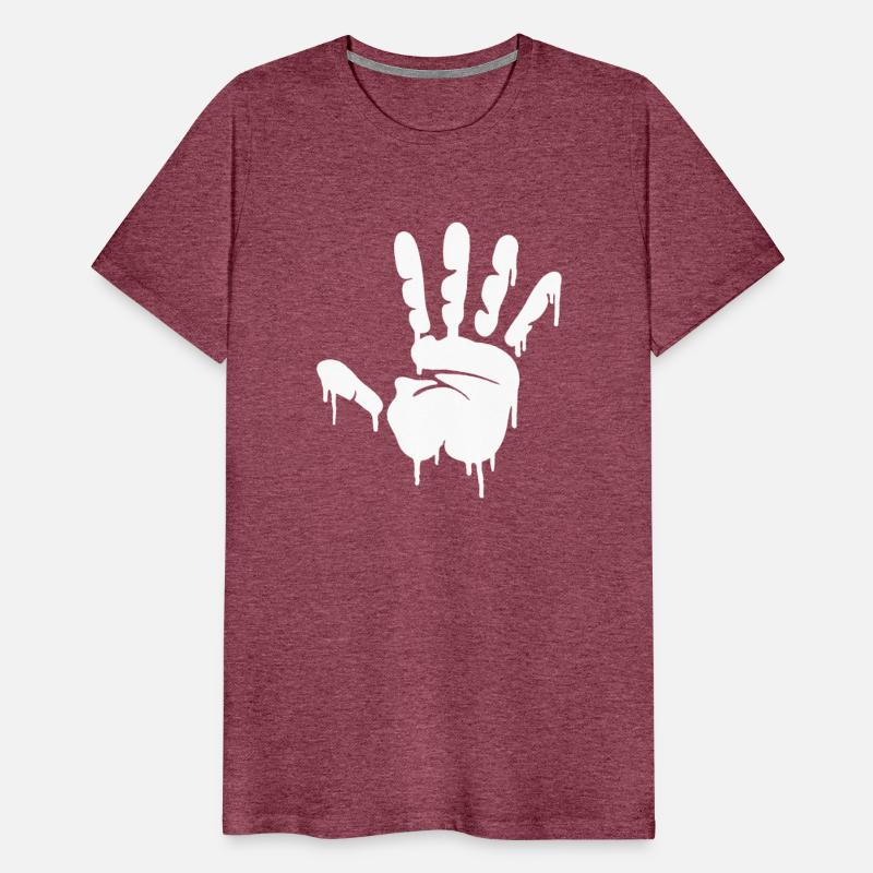 Hand Print Graffiti