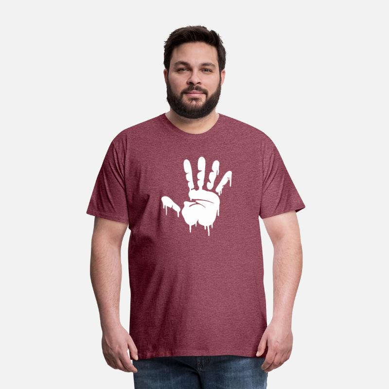 Hand Print Graffiti
