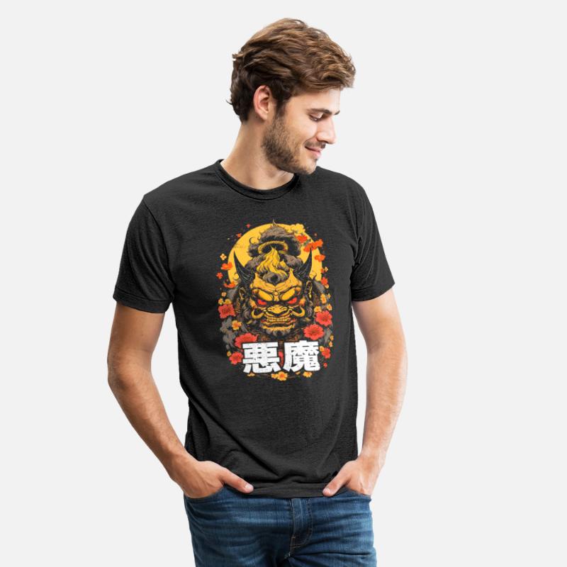 Hannya mask demon Oni Aesthetics Japanese graphics