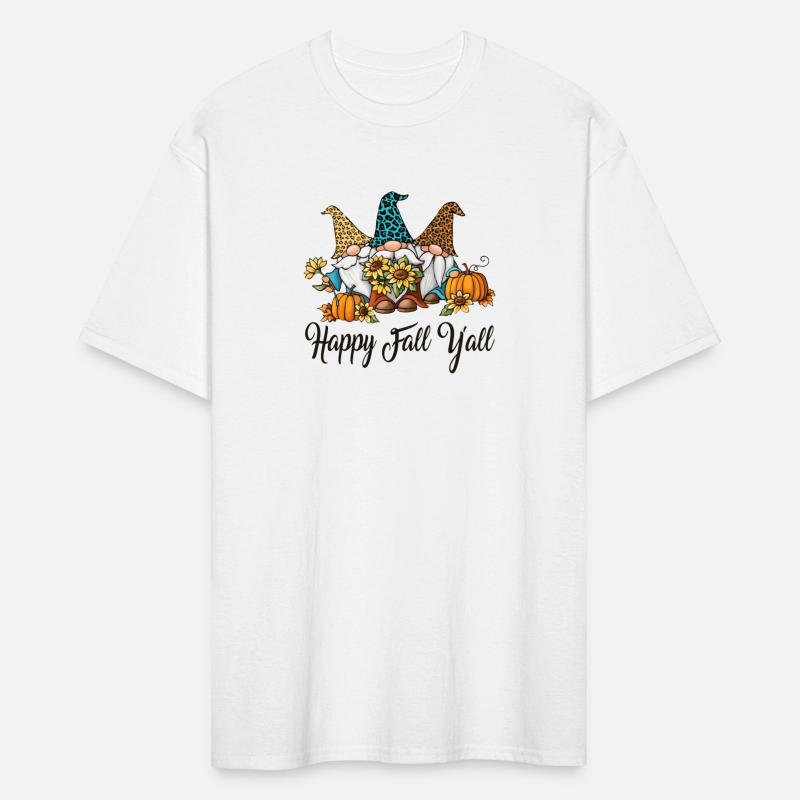 Happy Fall Yall Three Gnomes Leopard Sunflower Gif