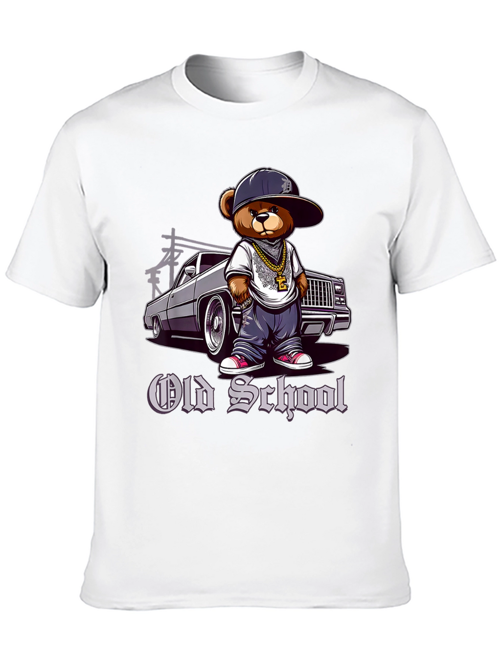 Old School Cartoon Bear T-Shirt
