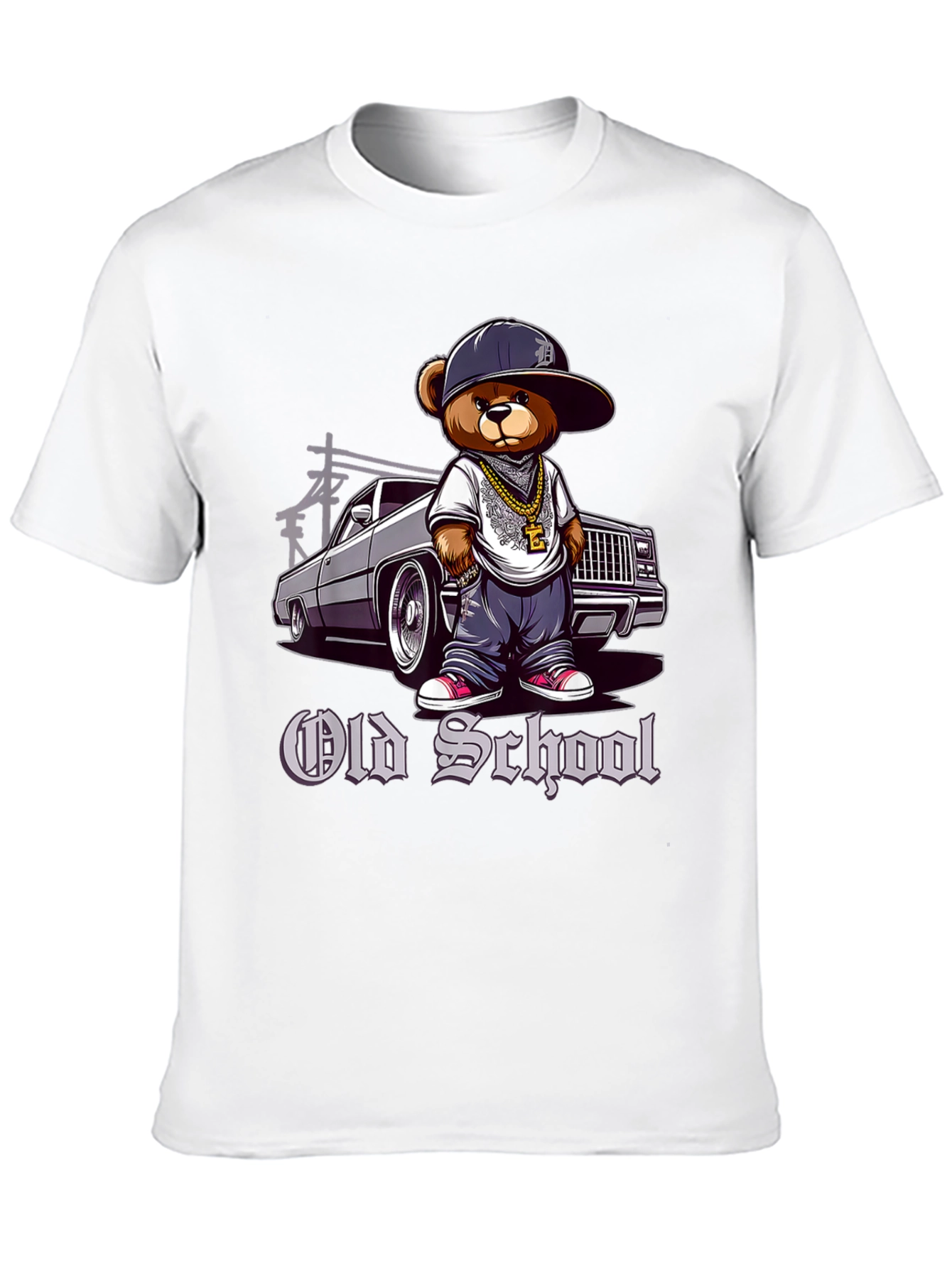 Old School Cartoon Bear T-Shirt