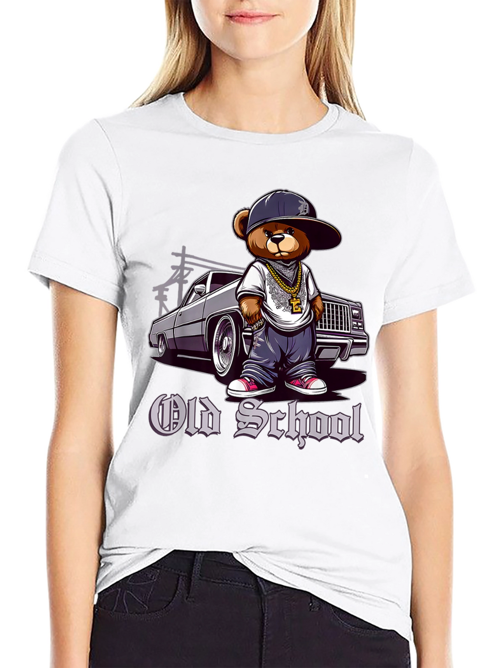 Old School Cartoon Bear T-Shirt