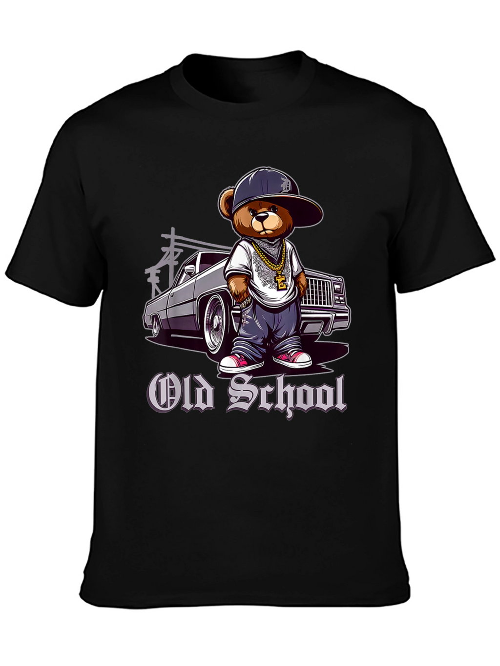 Old School Cartoon Bear T-Shirt