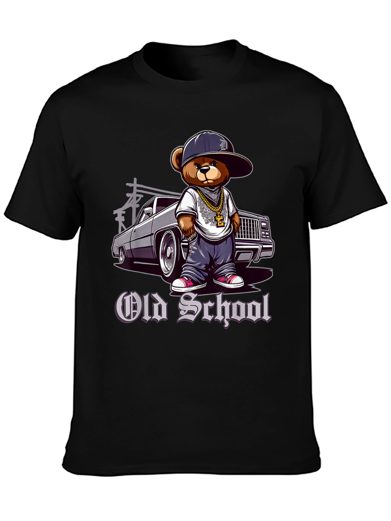 Old School Cartoon Bear T-Shirt
