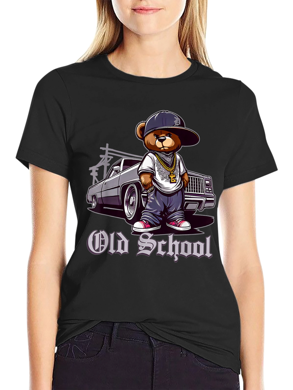 Old School Cartoon Bear T-Shirt