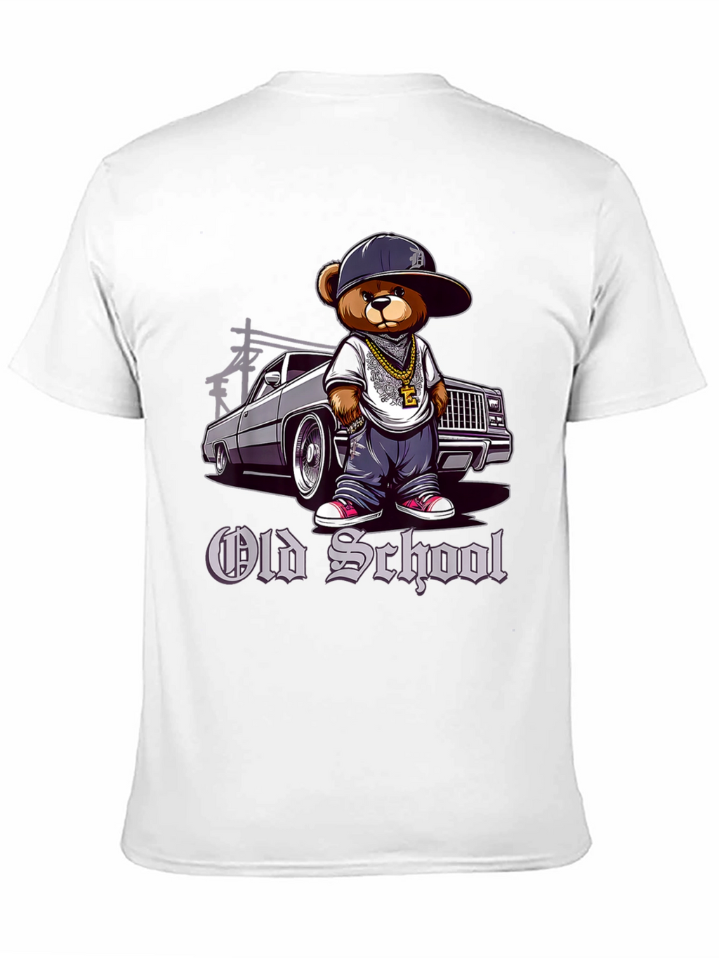 Old School Cartoon Bear T-Shirt