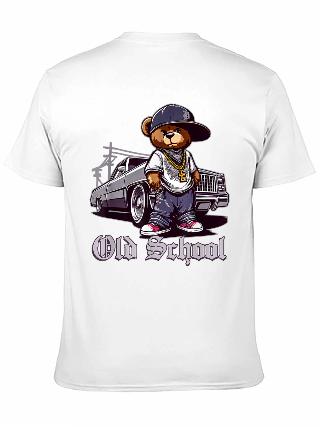 Old School Cartoon Bear T-Shirt