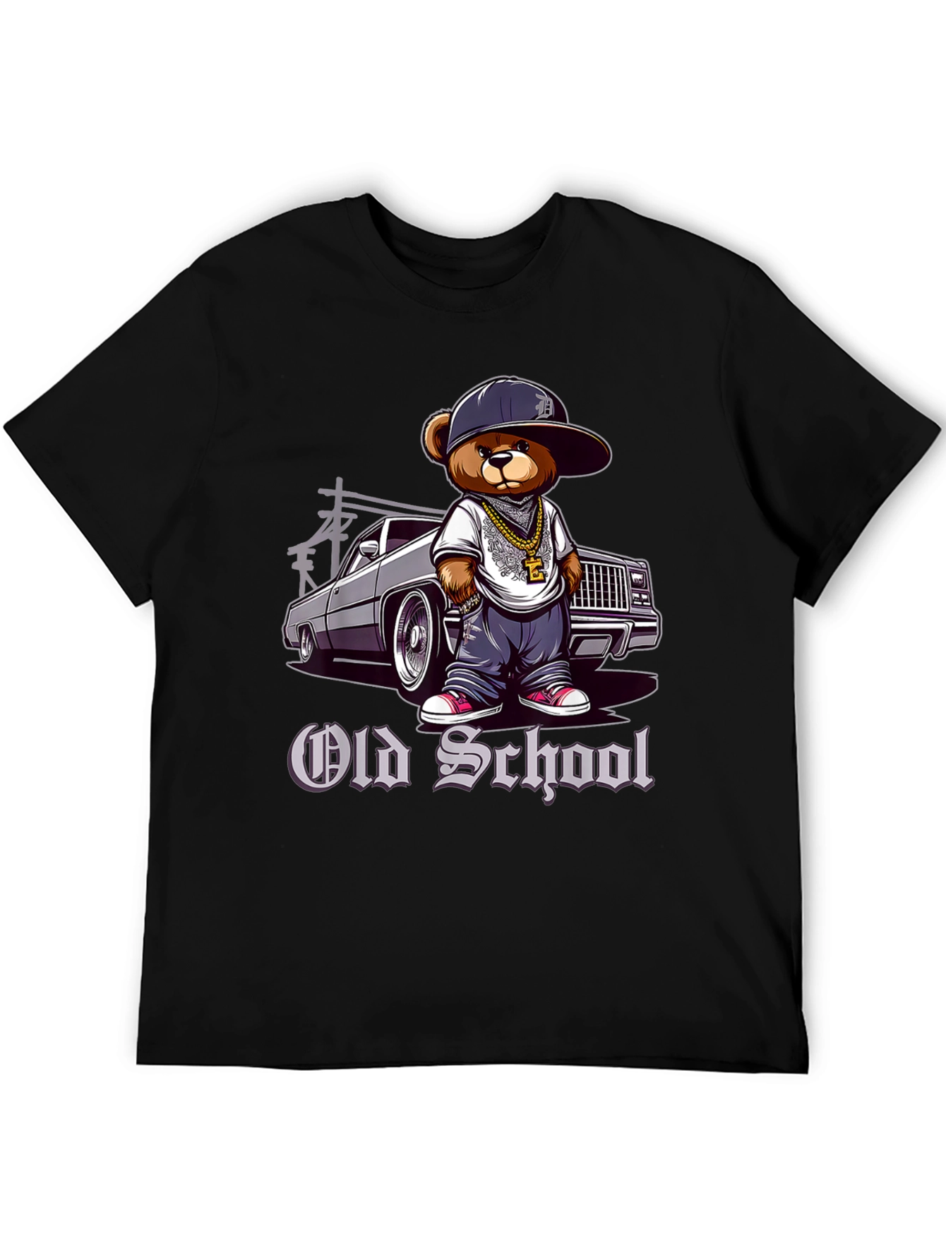 Old School Cartoon Bear T-Shirt