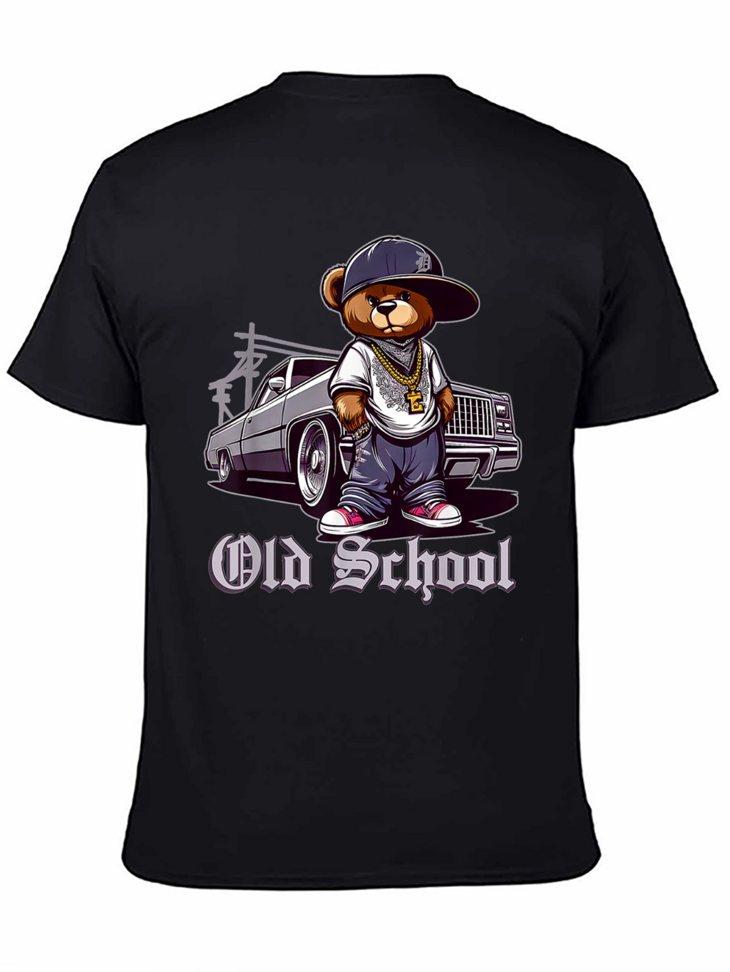Old School Cartoon Bear T-Shirt