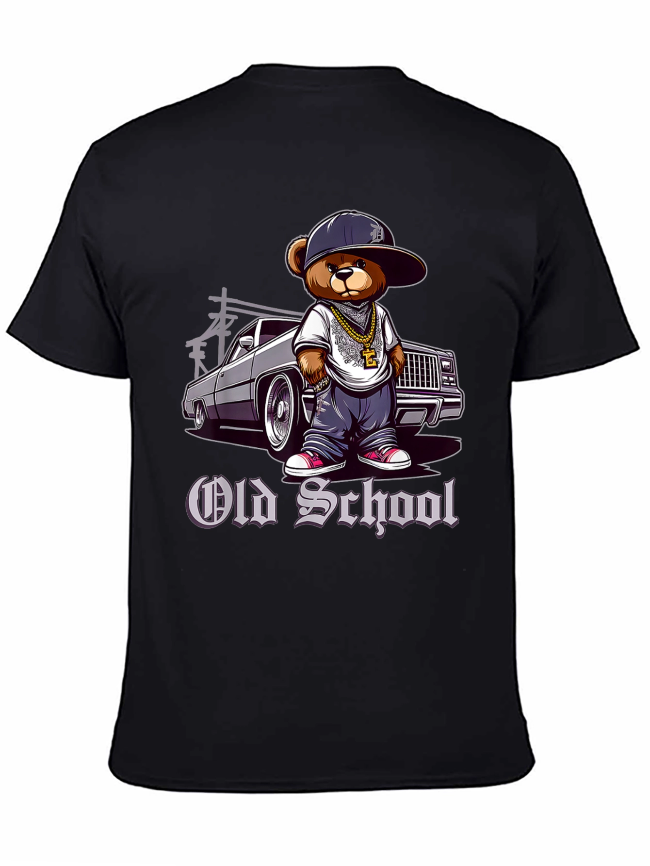 Old School Cartoon Bear T-Shirt