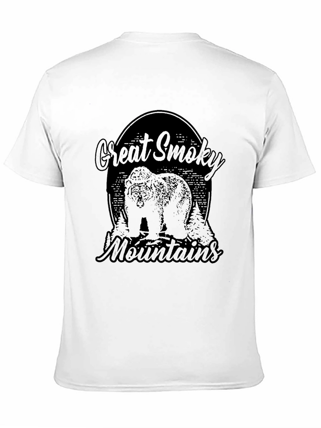 Great Smoky Mountains Bear Graphic T-Shirt