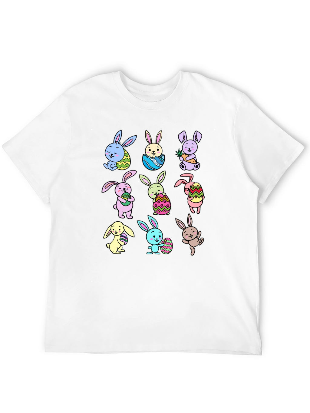 Easter Bunny T-Shirt Cute Rabbits