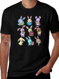 Easter Bunny T-Shirt Cute Rabbits