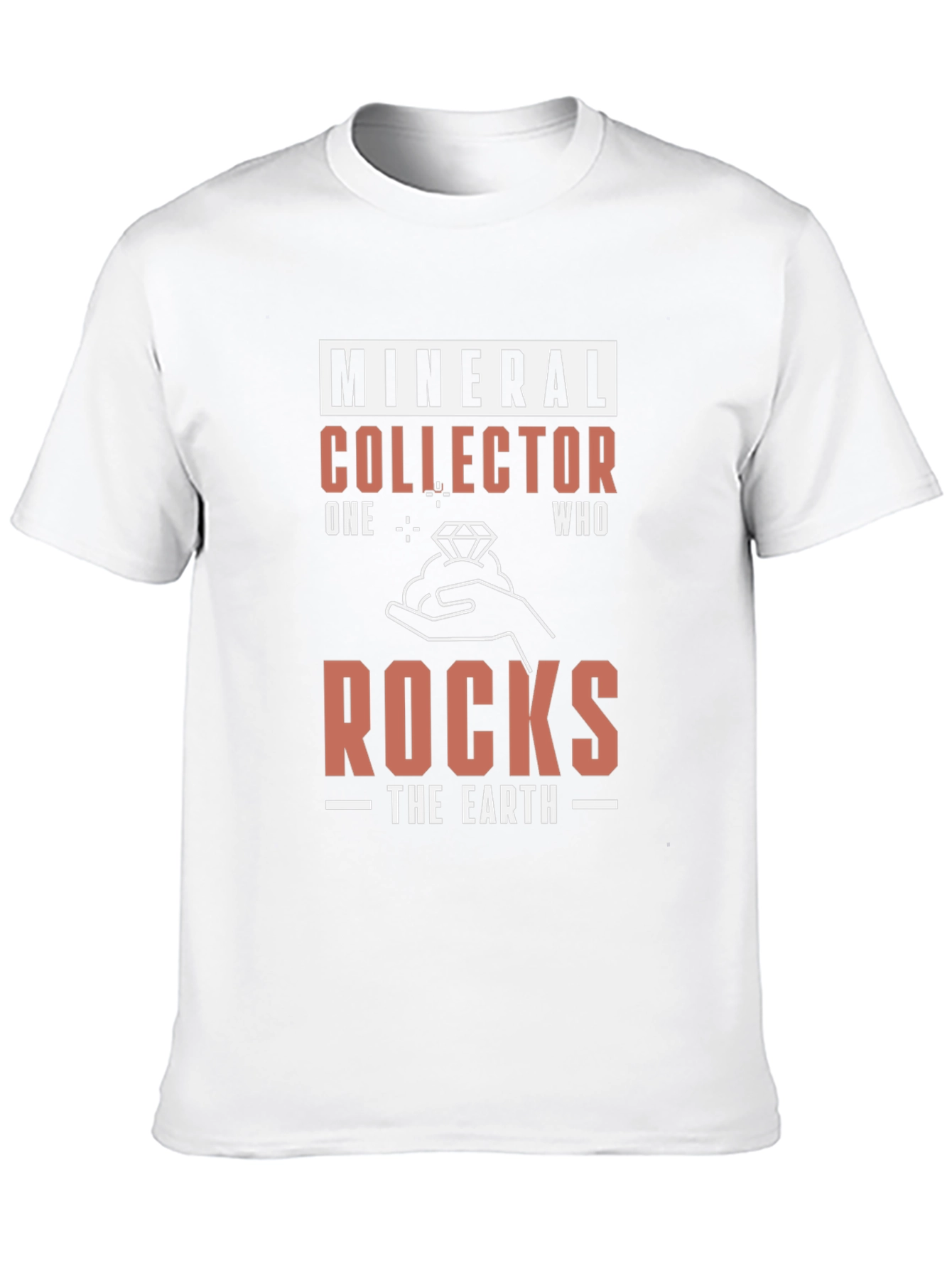 Mineral Collector T-Shirt: Rocks The Earth Tee