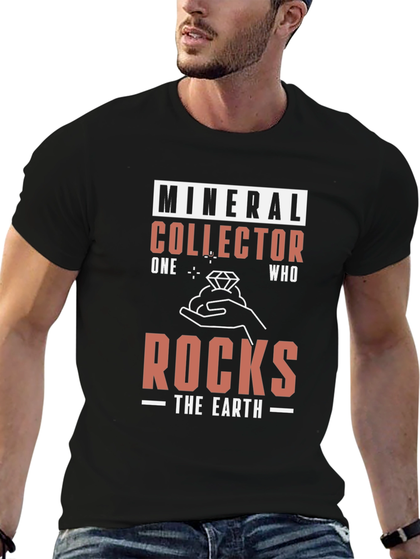 Mineral Collector T-Shirt: Rocks The Earth Tee