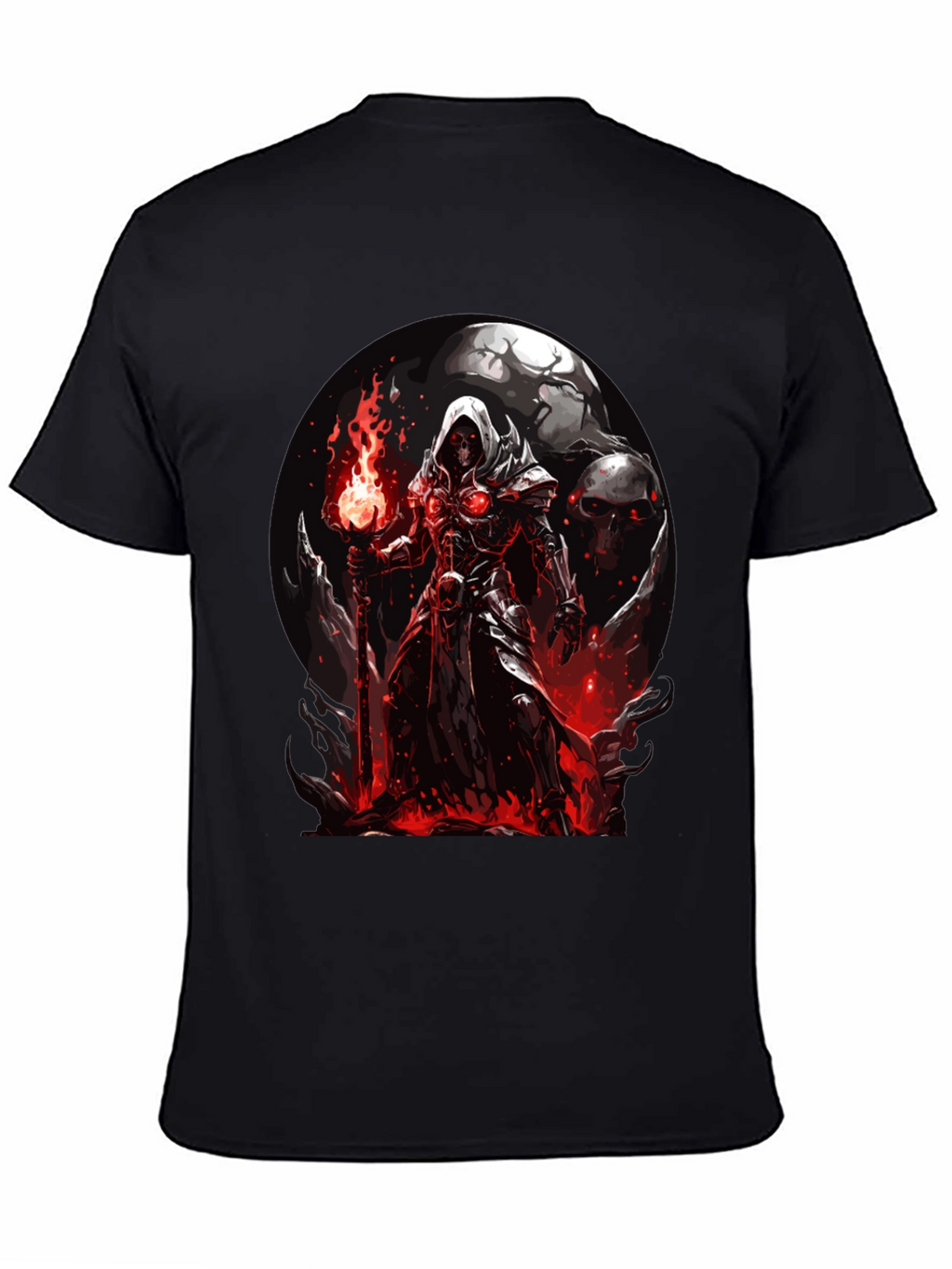 Grim Reaper Graphic Black Tee