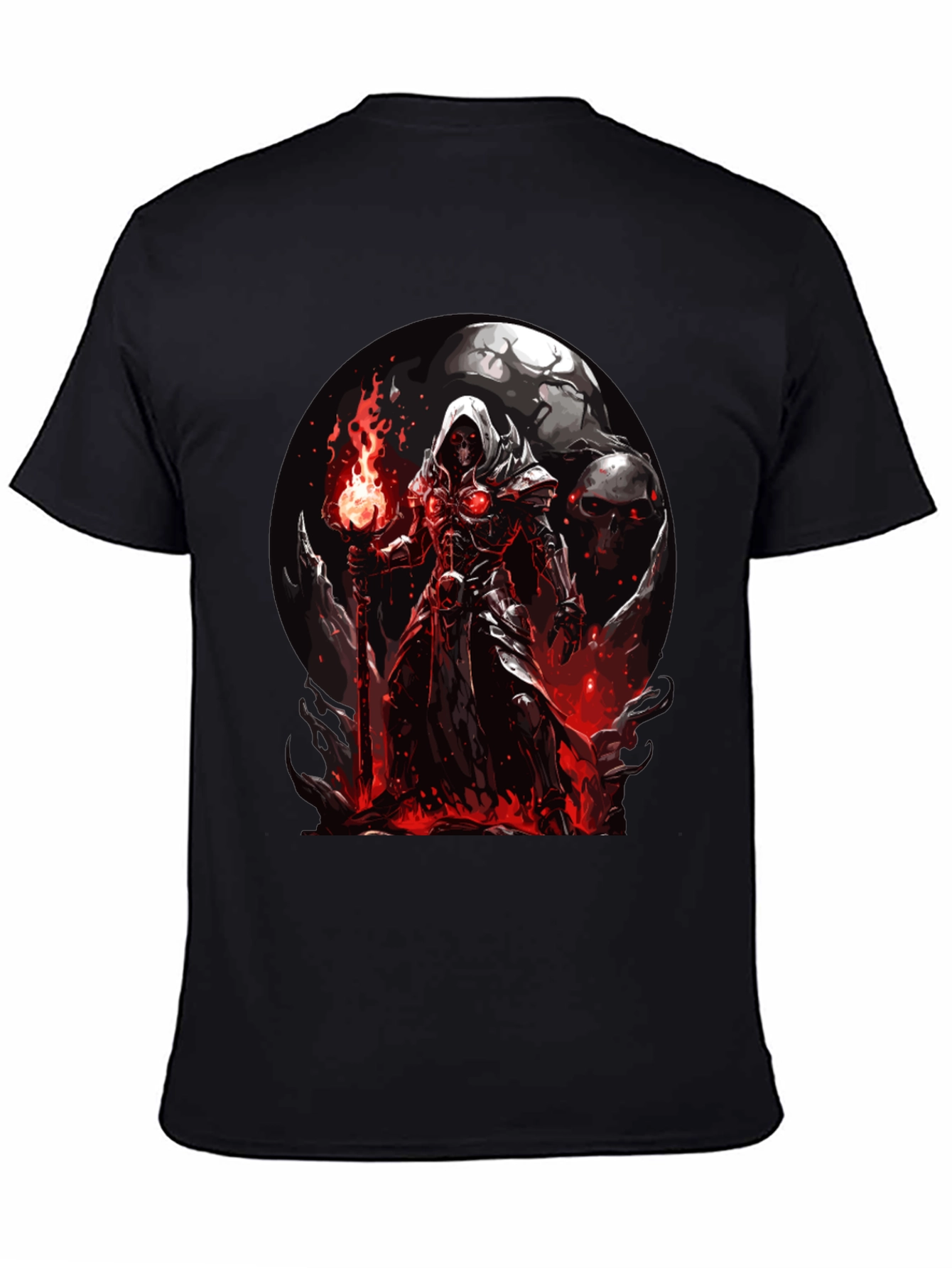 Grim Reaper Graphic Black Tee