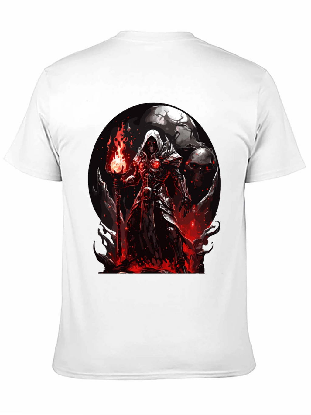 Grim Reaper Graphic Black Tee