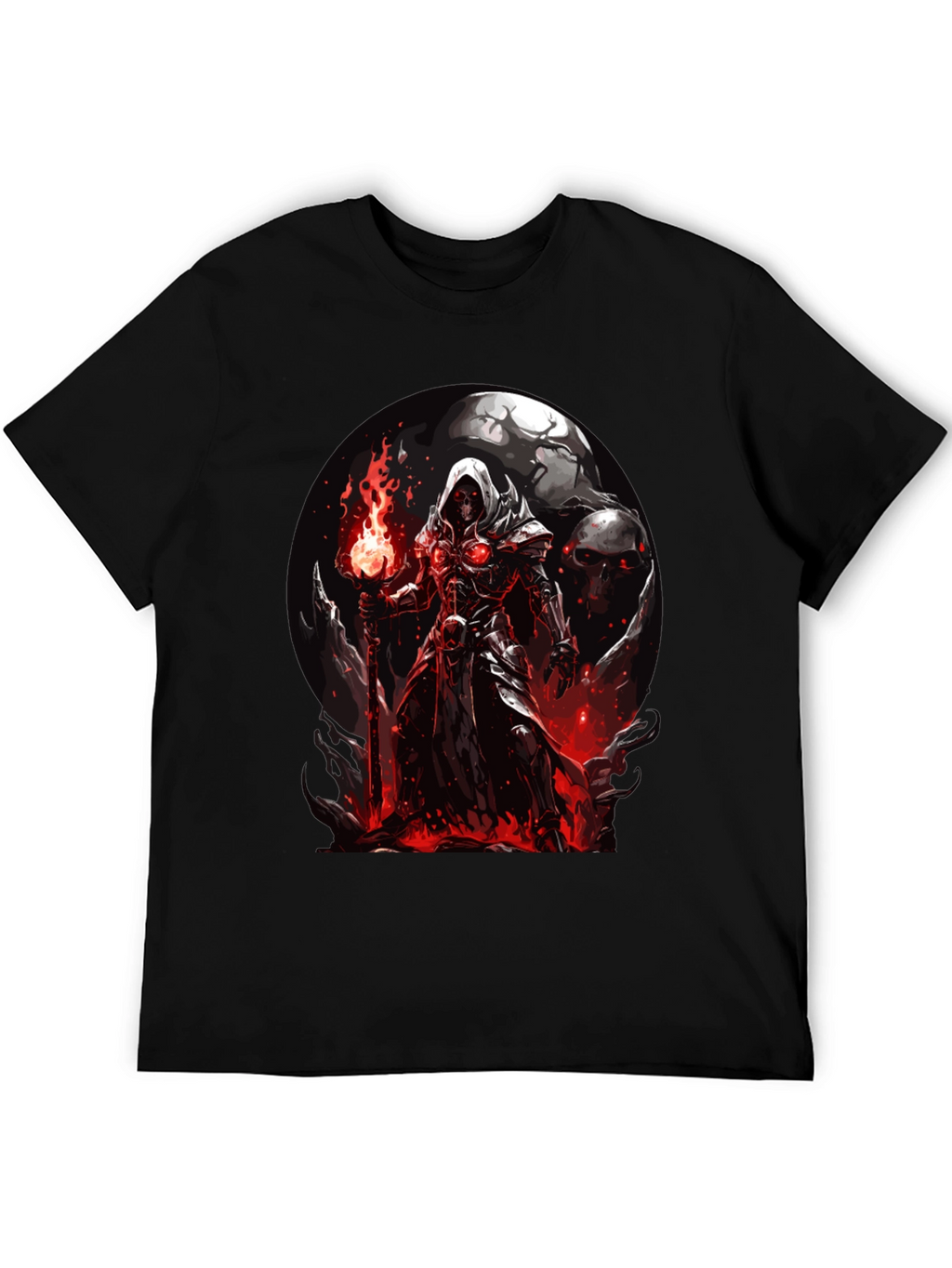 Grim Reaper Graphic Black Tee