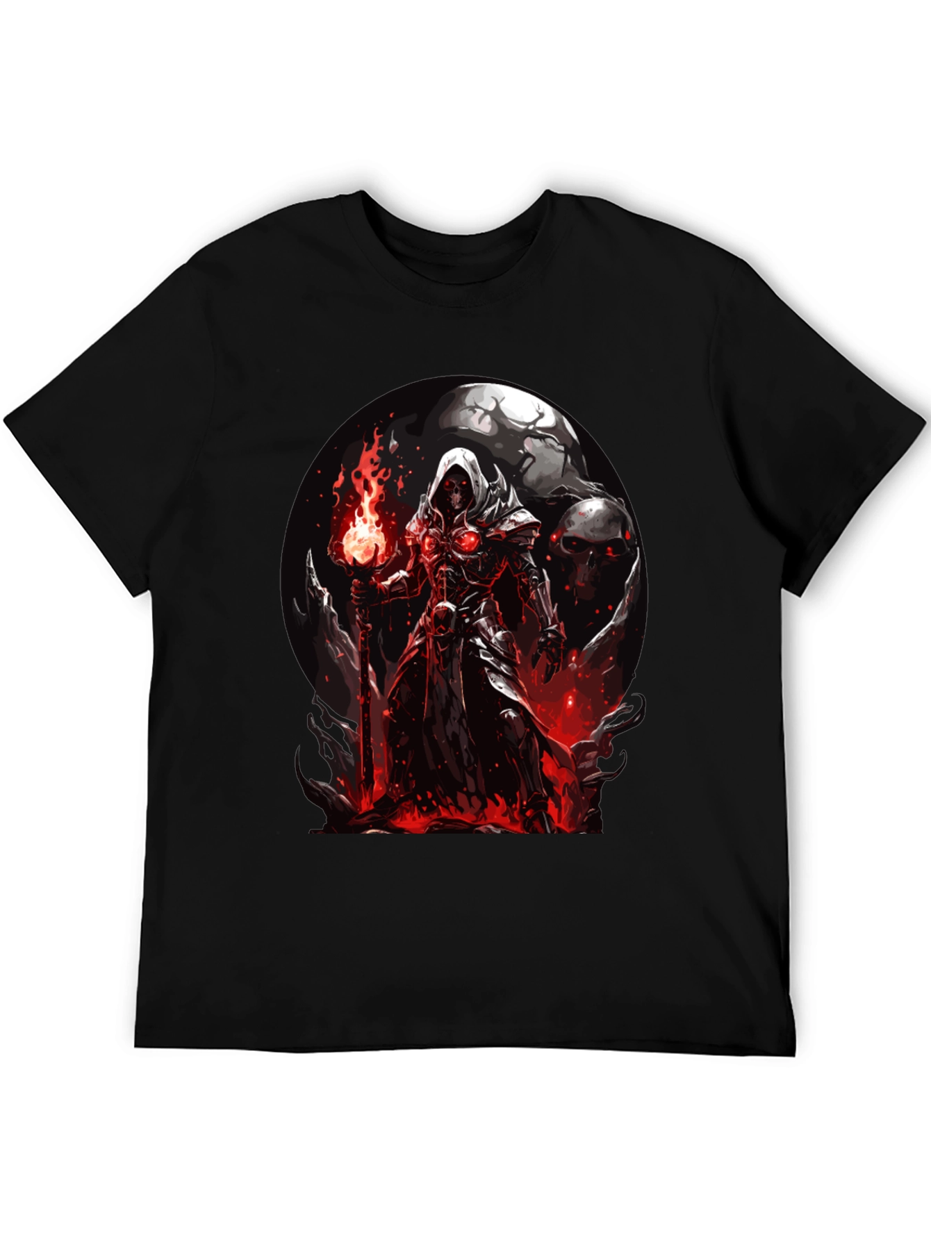 Grim Reaper Graphic Black Tee