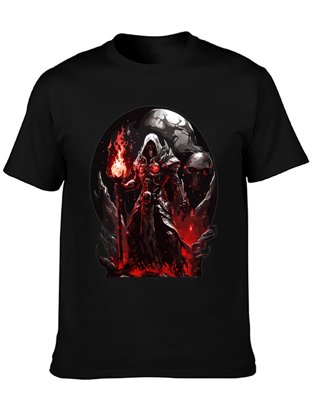Grim Reaper Graphic Black Tee