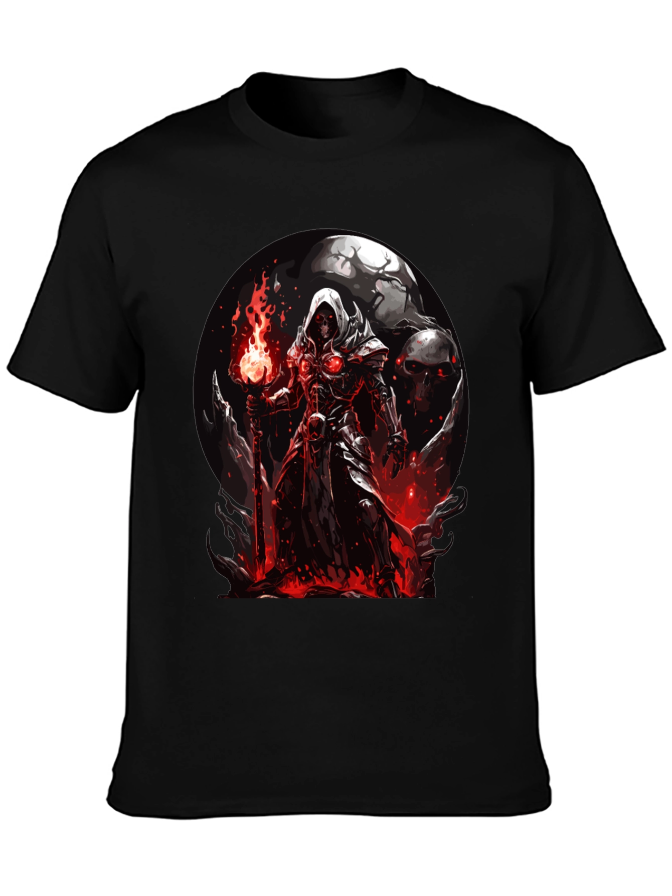 Grim Reaper Graphic Black Tee