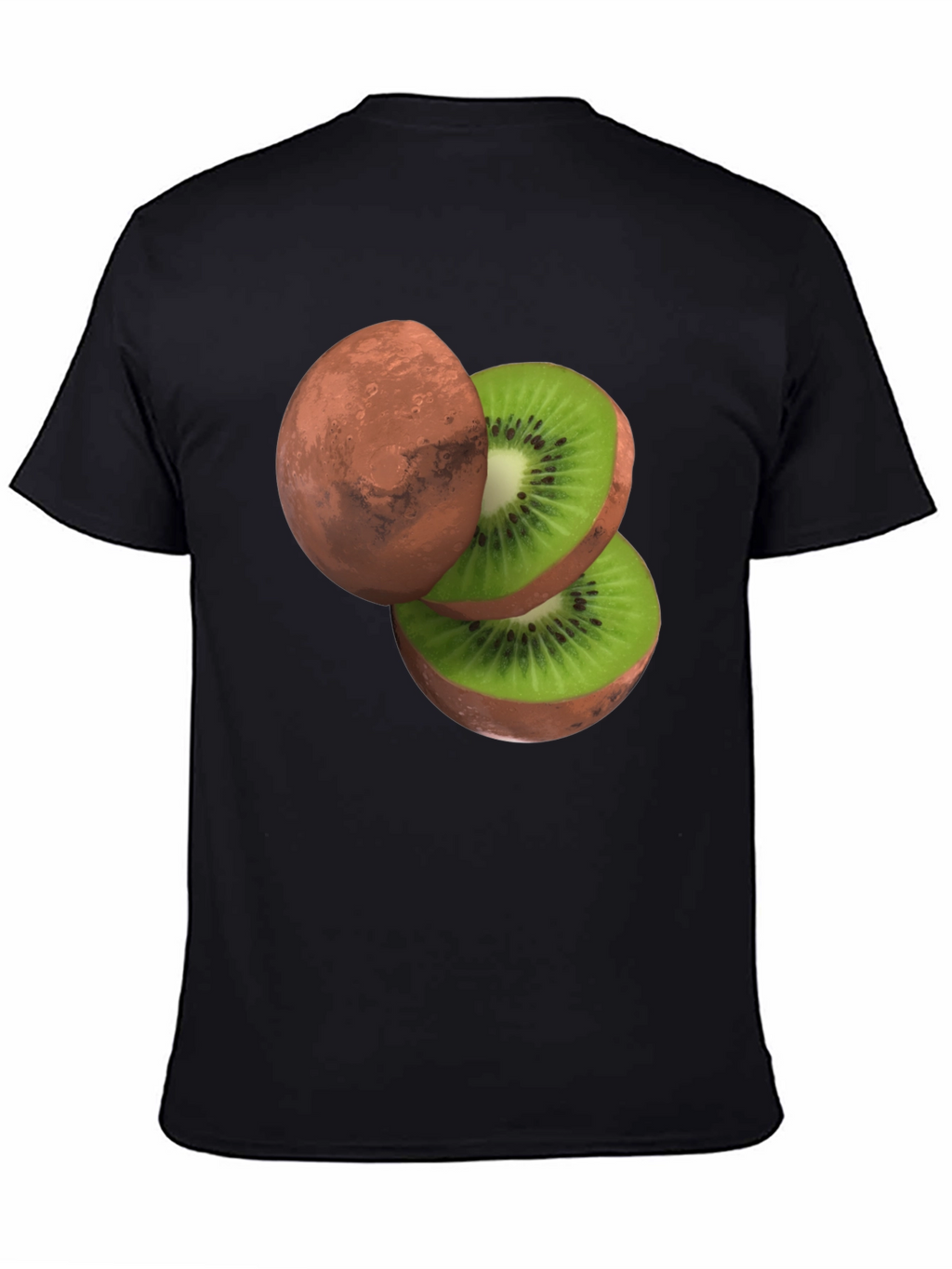 Mars Kiwi T-Shirt - Unique Graphic Tee