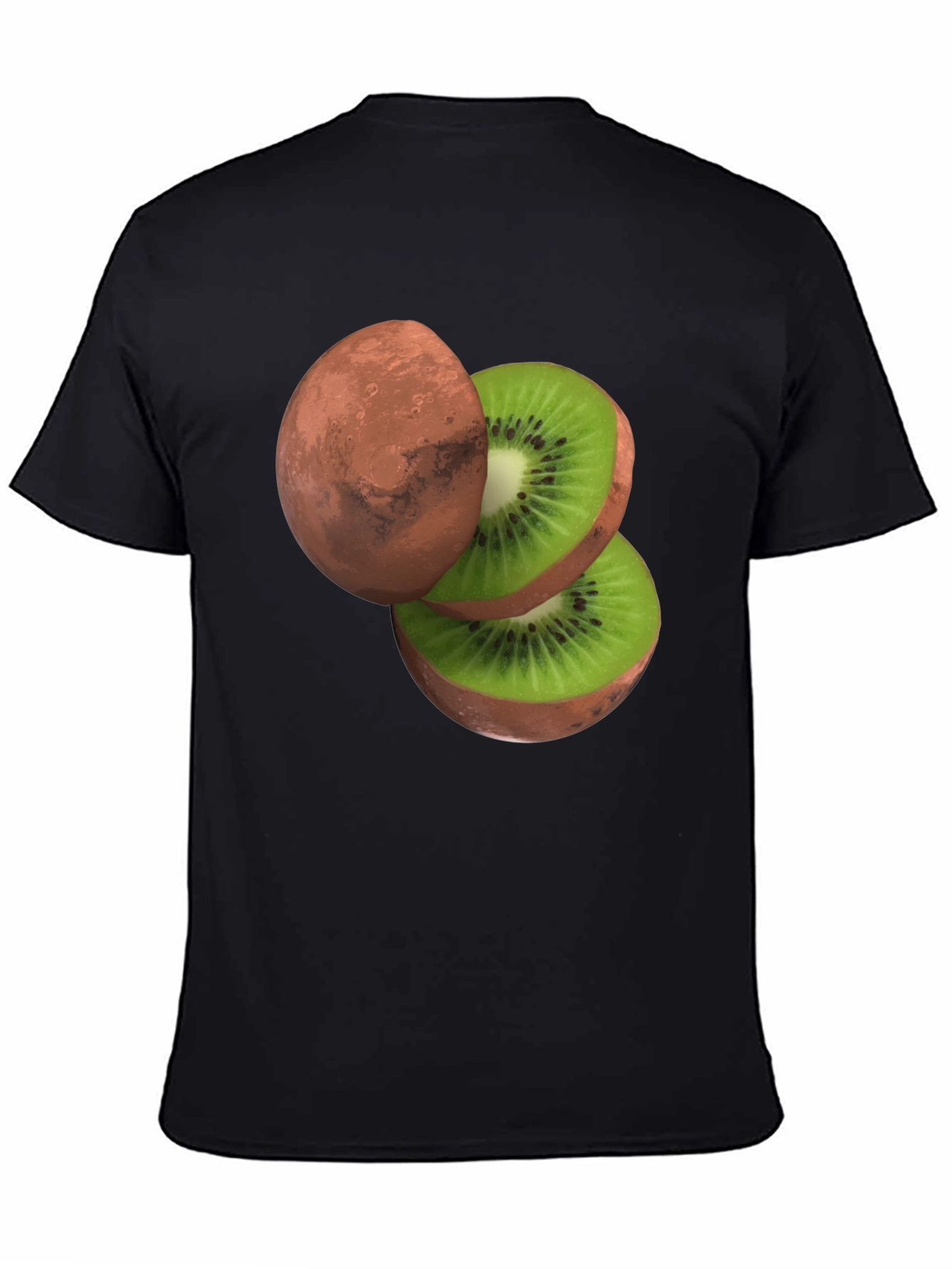 Mars Kiwi T-Shirt - Unique Graphic Tee