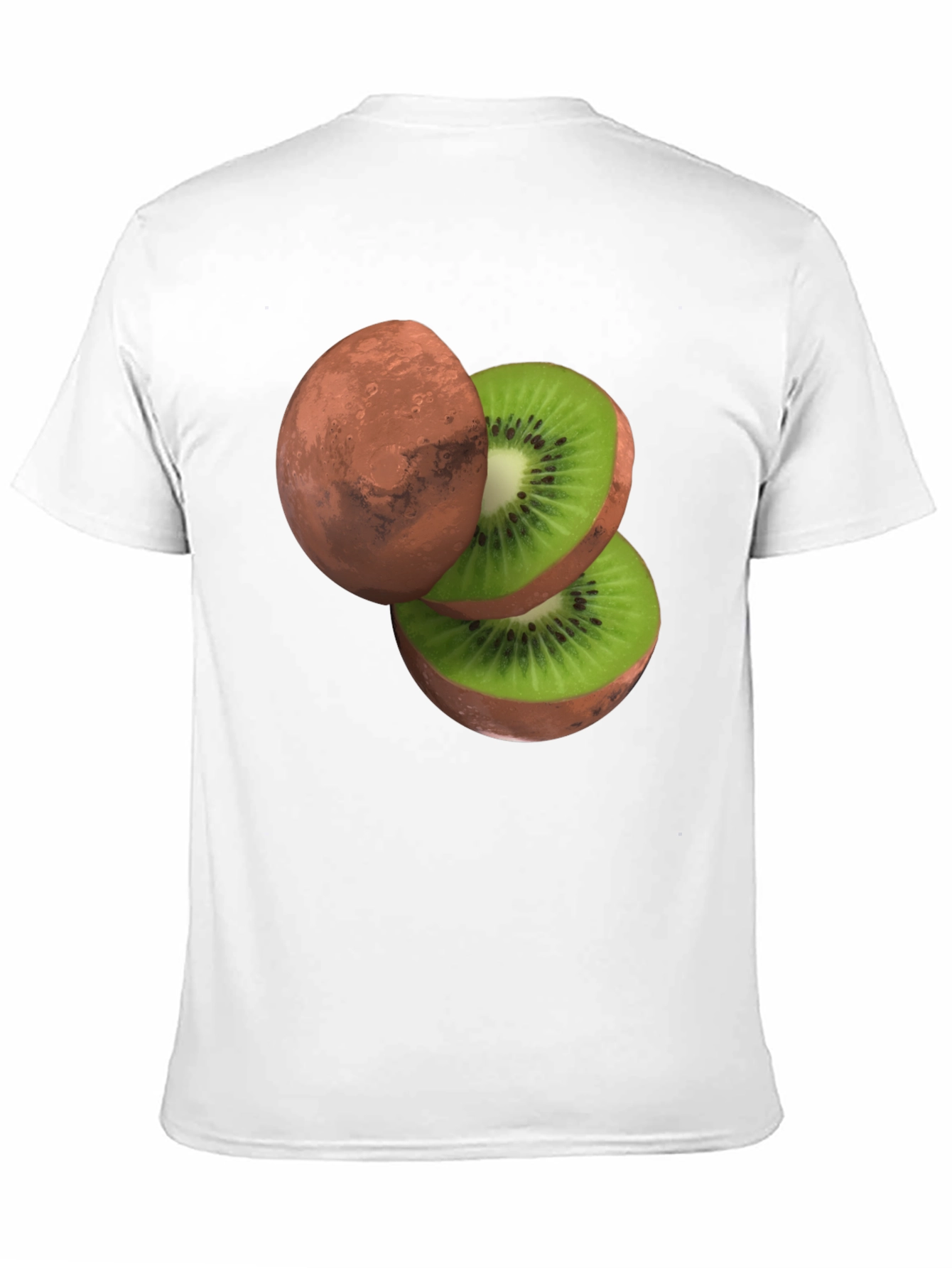 Mars Kiwi T-Shirt - Unique Graphic Tee