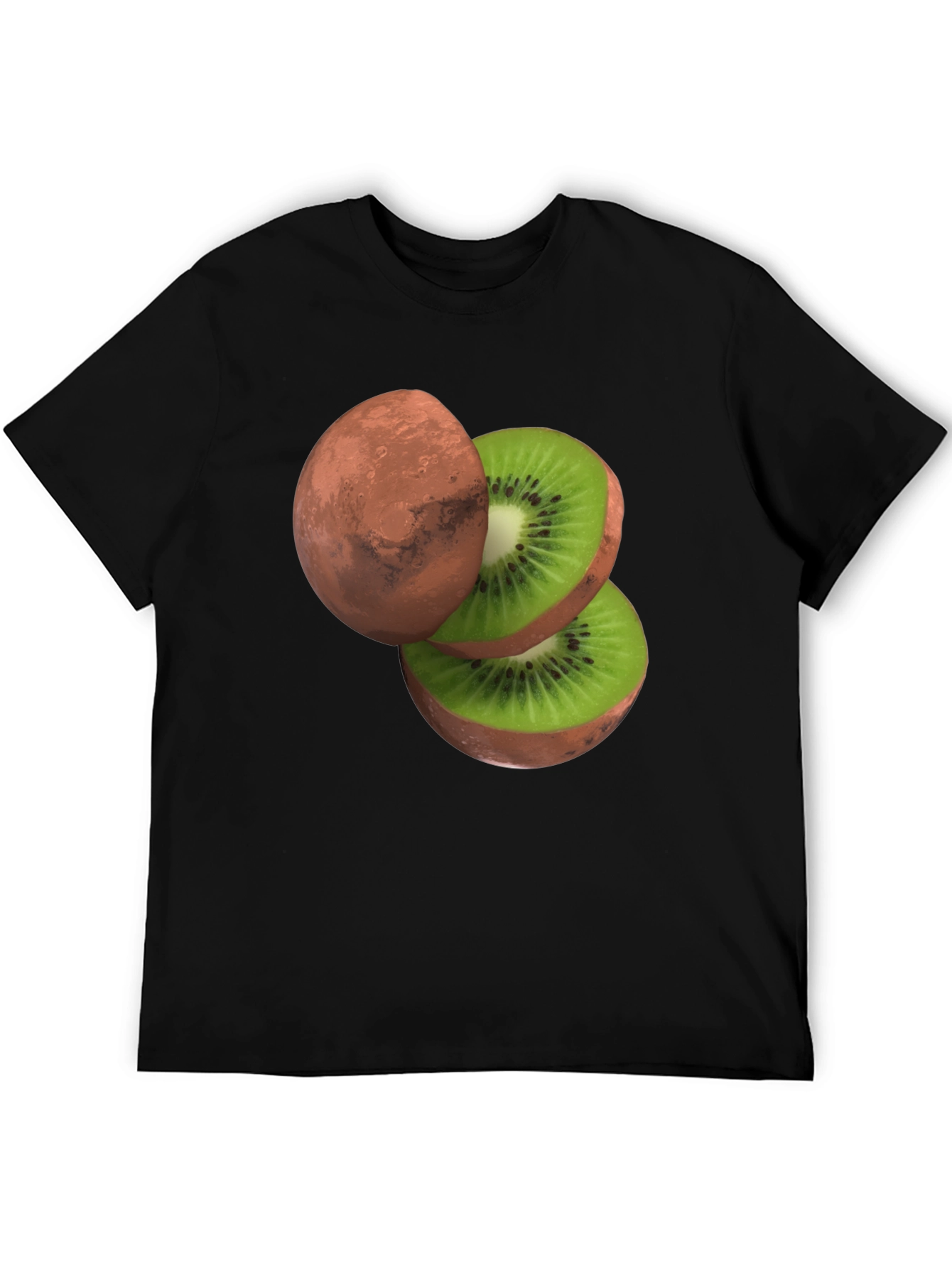 Mars Kiwi T-Shirt - Unique Graphic Tee