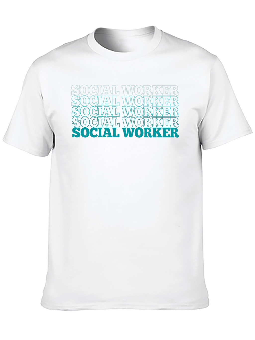 Social Worker Graphic Tee - Black