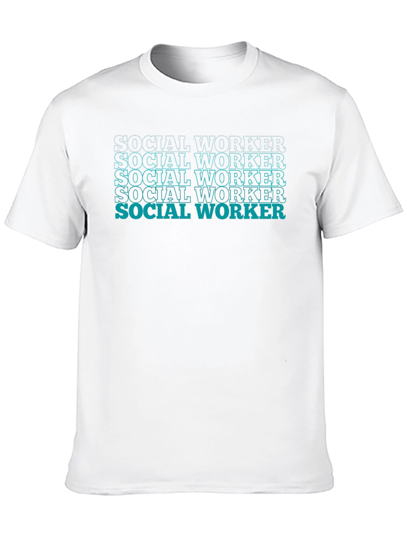 Social Worker Graphic Tee - Black