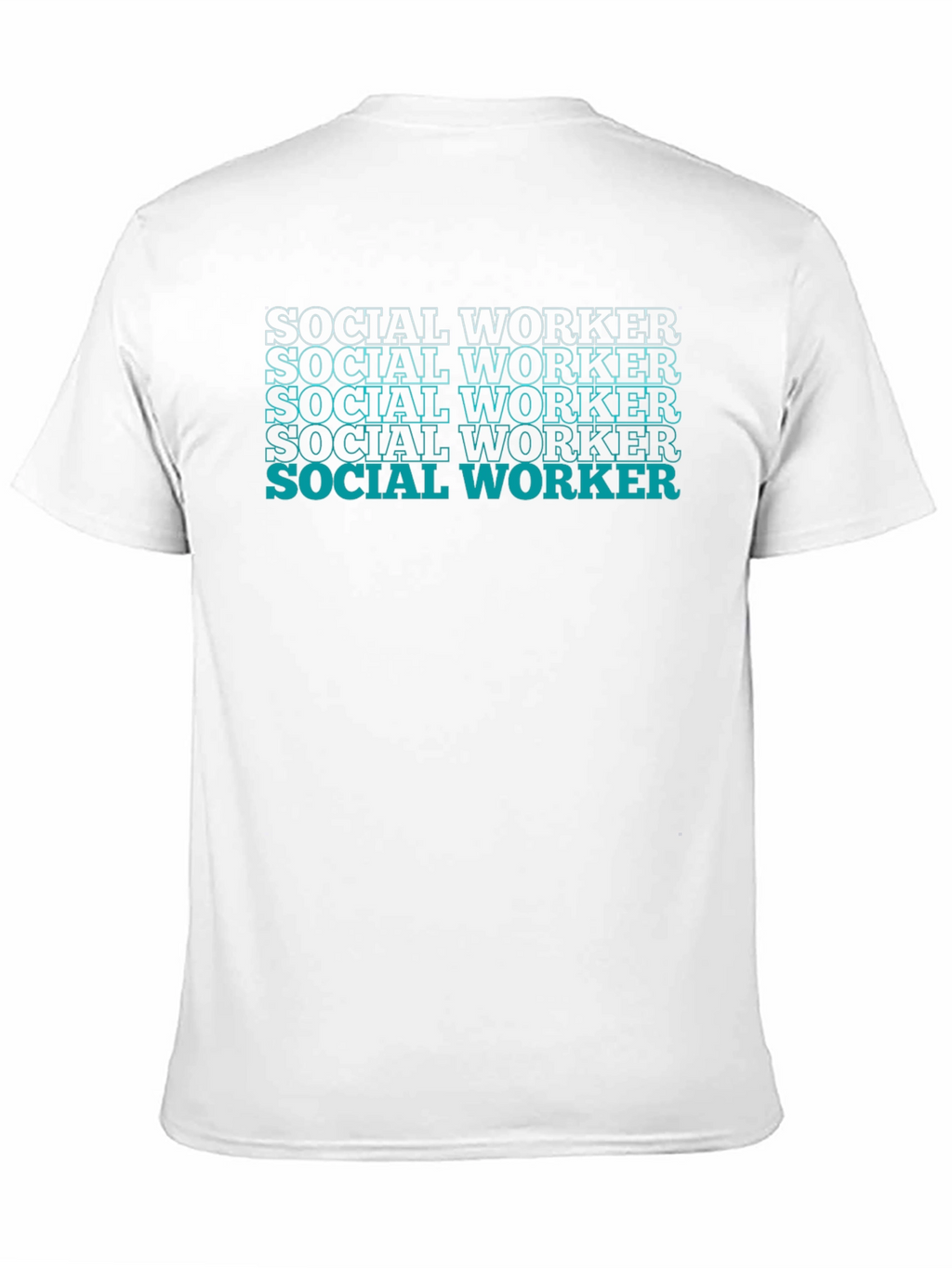 Social Worker Graphic Tee - Black