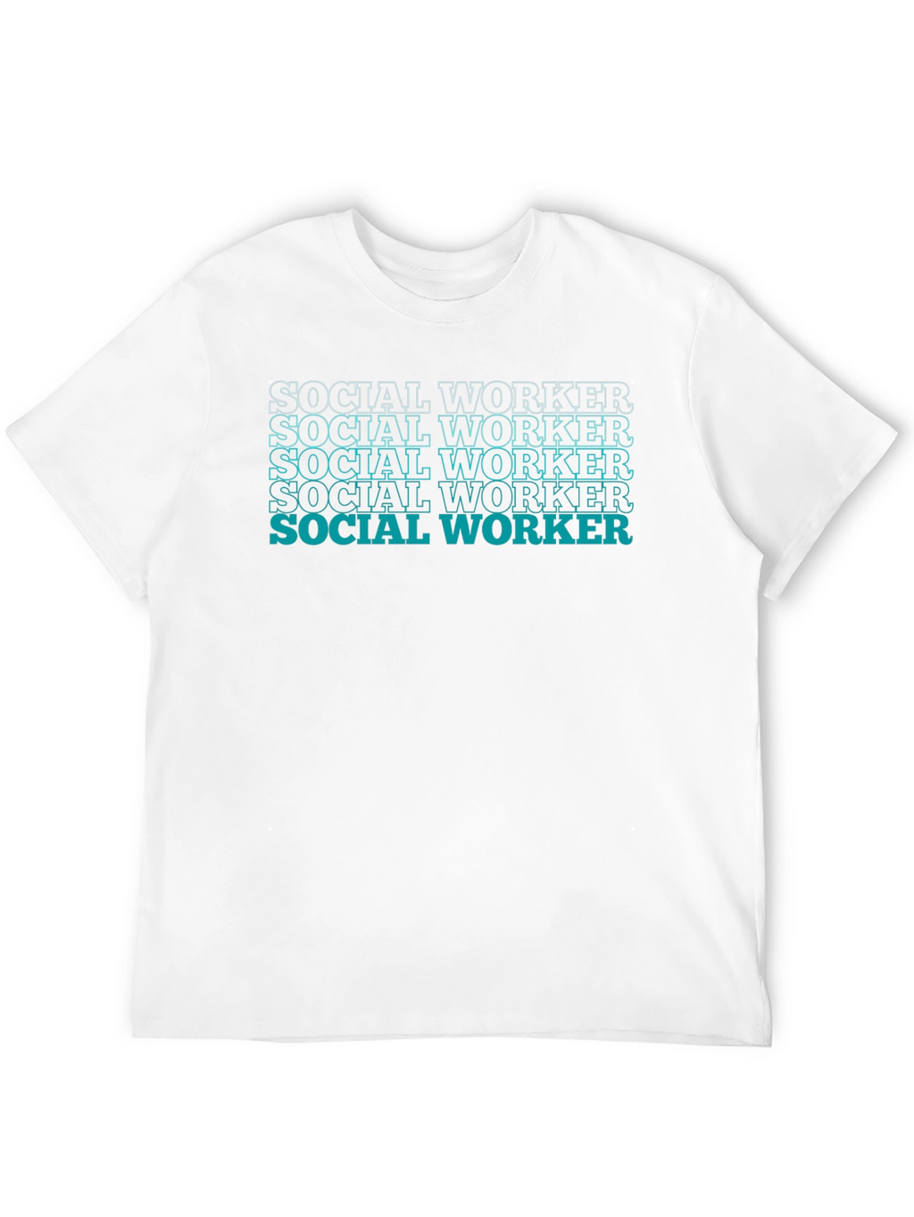 Social Worker Graphic Tee - Black
