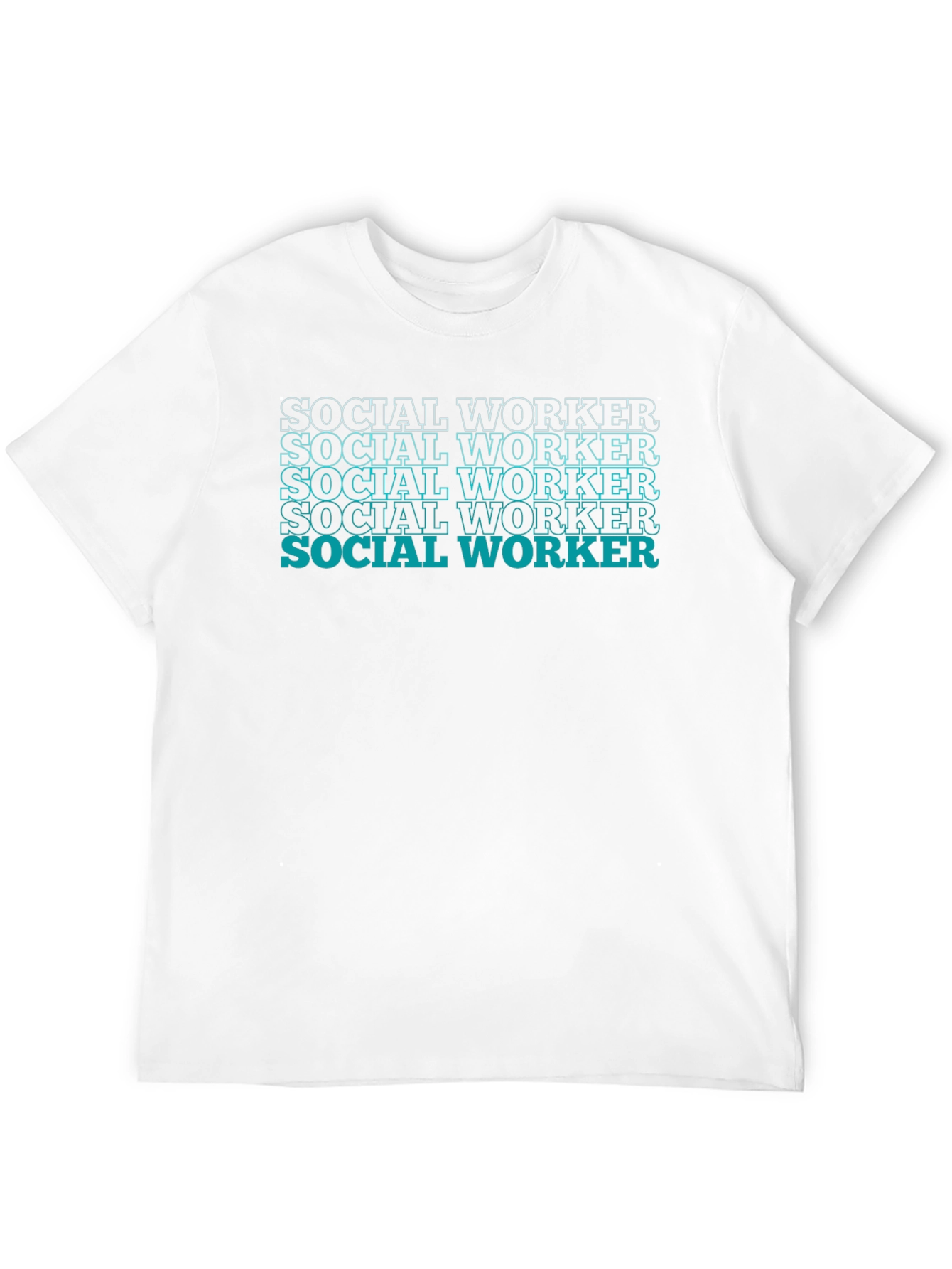 Social Worker Graphic Tee - Black