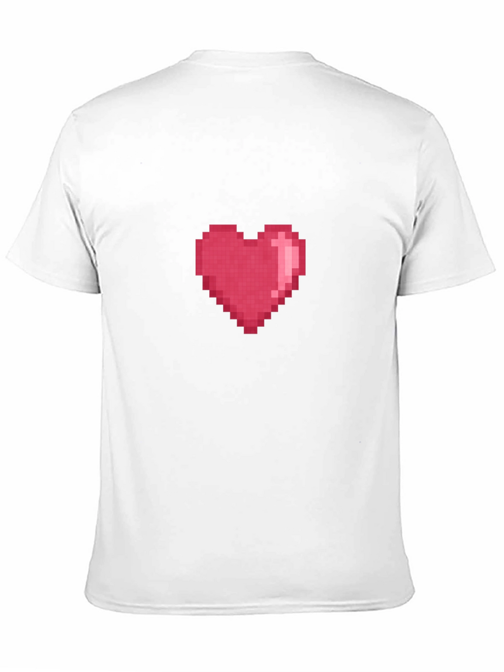 Pixel Heart Graphic Tee - Gamer Style