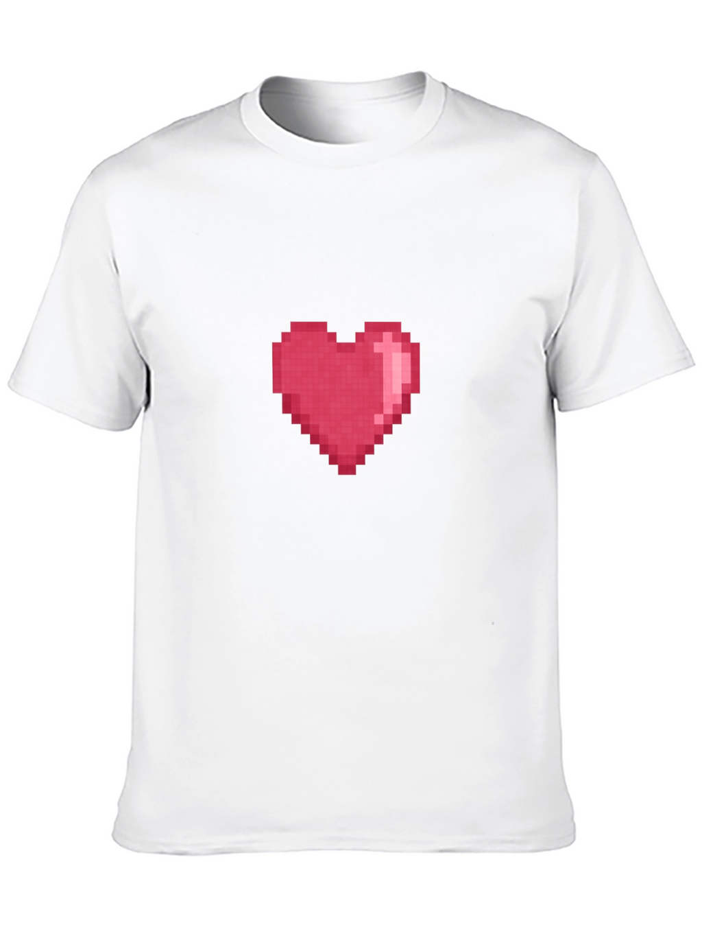 Pixel Heart Graphic Tee - Gamer Style